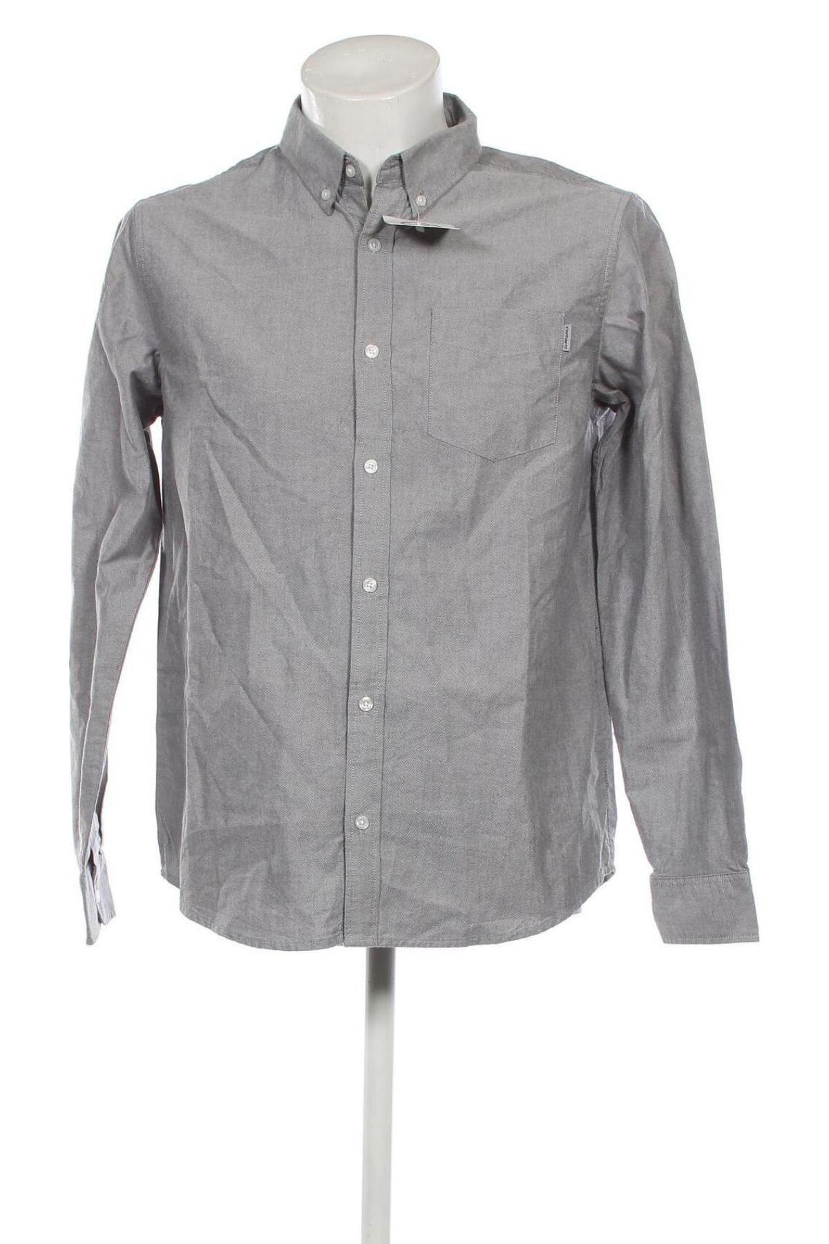 Herrenhemd Carhartt, Größe L, Farbe Grau, Preis € 47,32