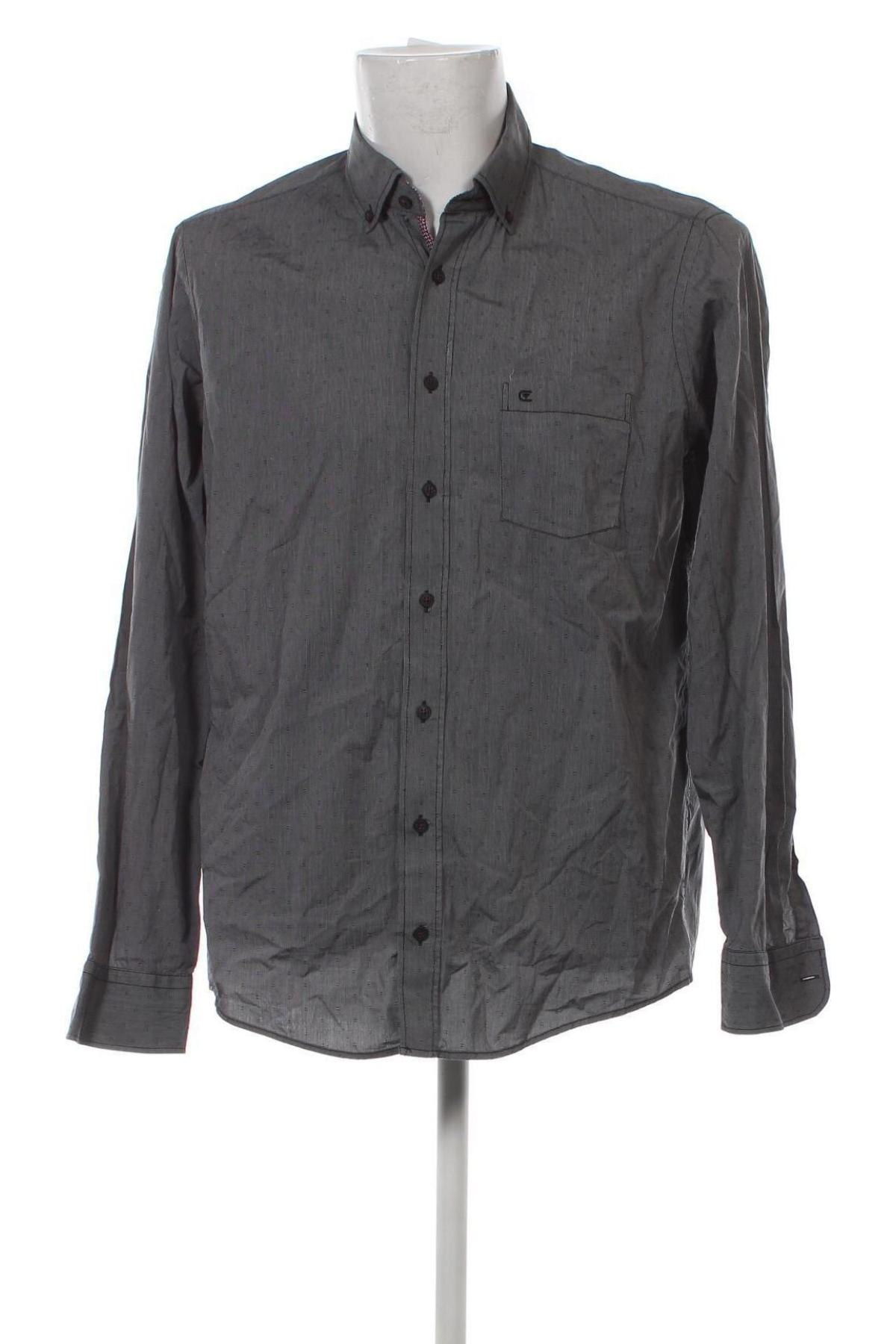 Ανδρικό πουκάμισο Casa Moda, Μέγεθος L, Χρώμα Γκρί, Τιμή 25,52 €