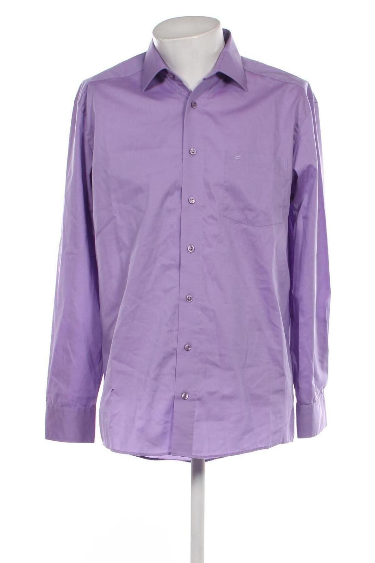 Ανδρικό πουκάμισο Casa Moda, Μέγεθος L, Χρώμα Βιολετί, Τιμή 21,43 €