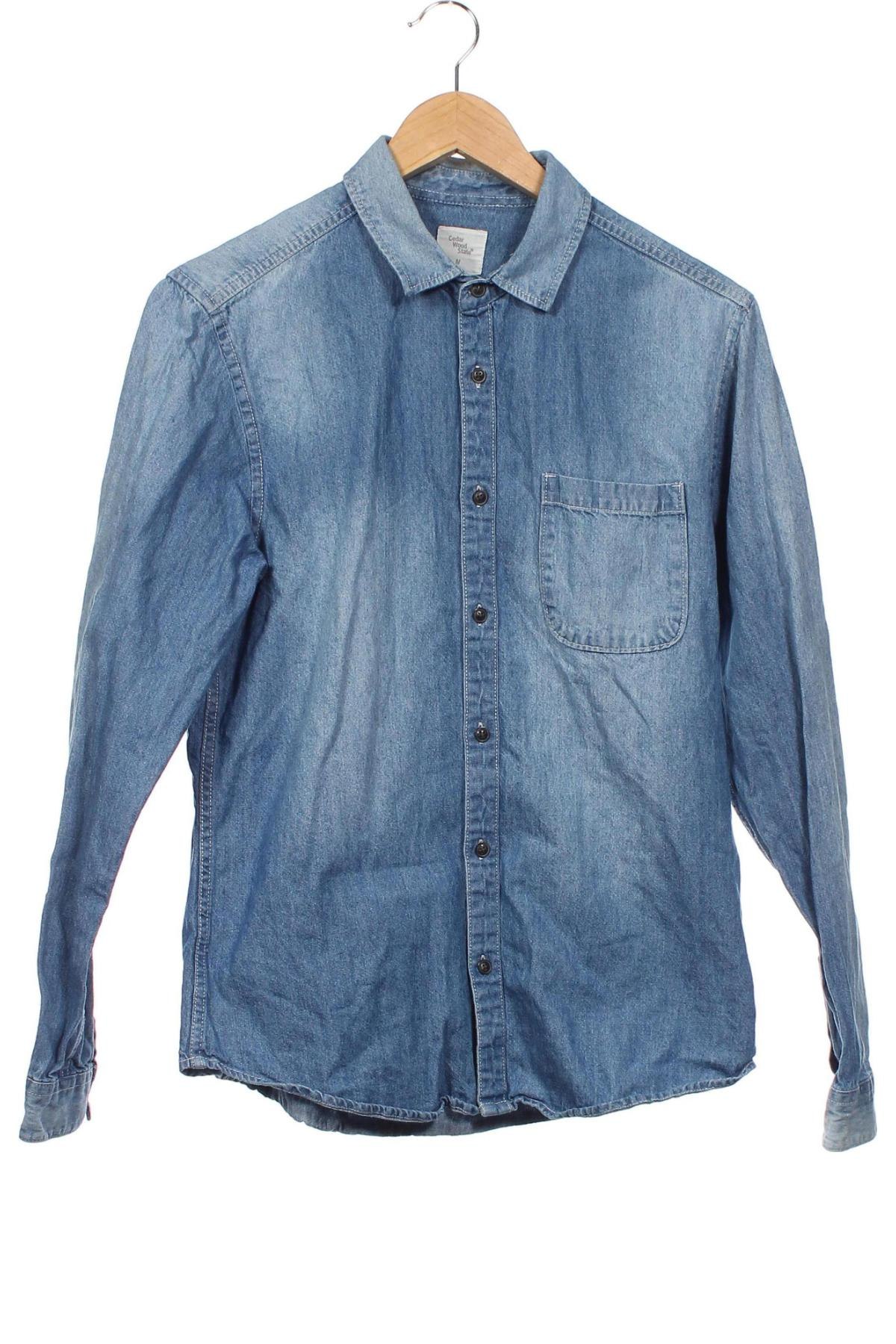 Herrenhemd CedarWood State, Größe M, Farbe Blau, Preis 8,07 €