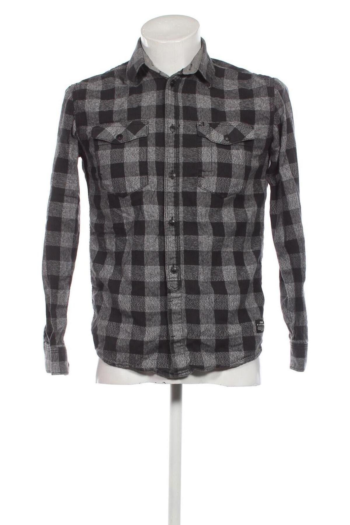 Мъжка риза Core By Jack & Jones, Размер S, Цвят Многоцветен, Цена 10,20 лв.