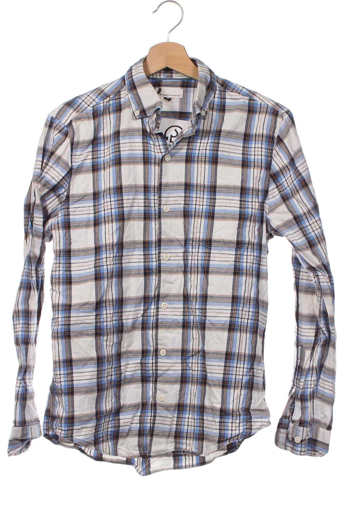 Ανδρικό πουκάμισο Dressmann, Μέγεθος S, Χρώμα Πολύχρωμο, Τιμή 4,00 €
