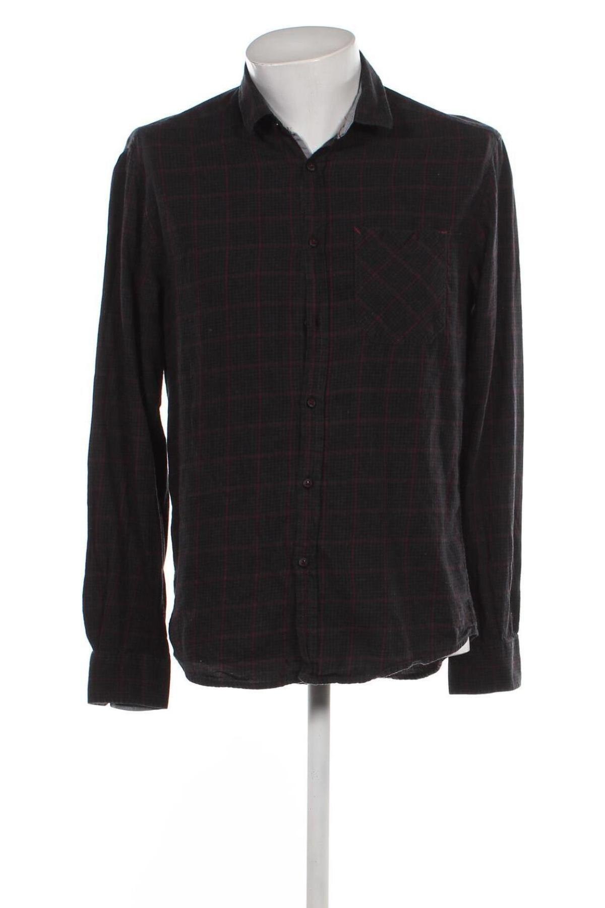 Ανδρικό πουκάμισο Edwards, Μέγεθος S, Χρώμα Γκρί, Τιμή 7,14 €
