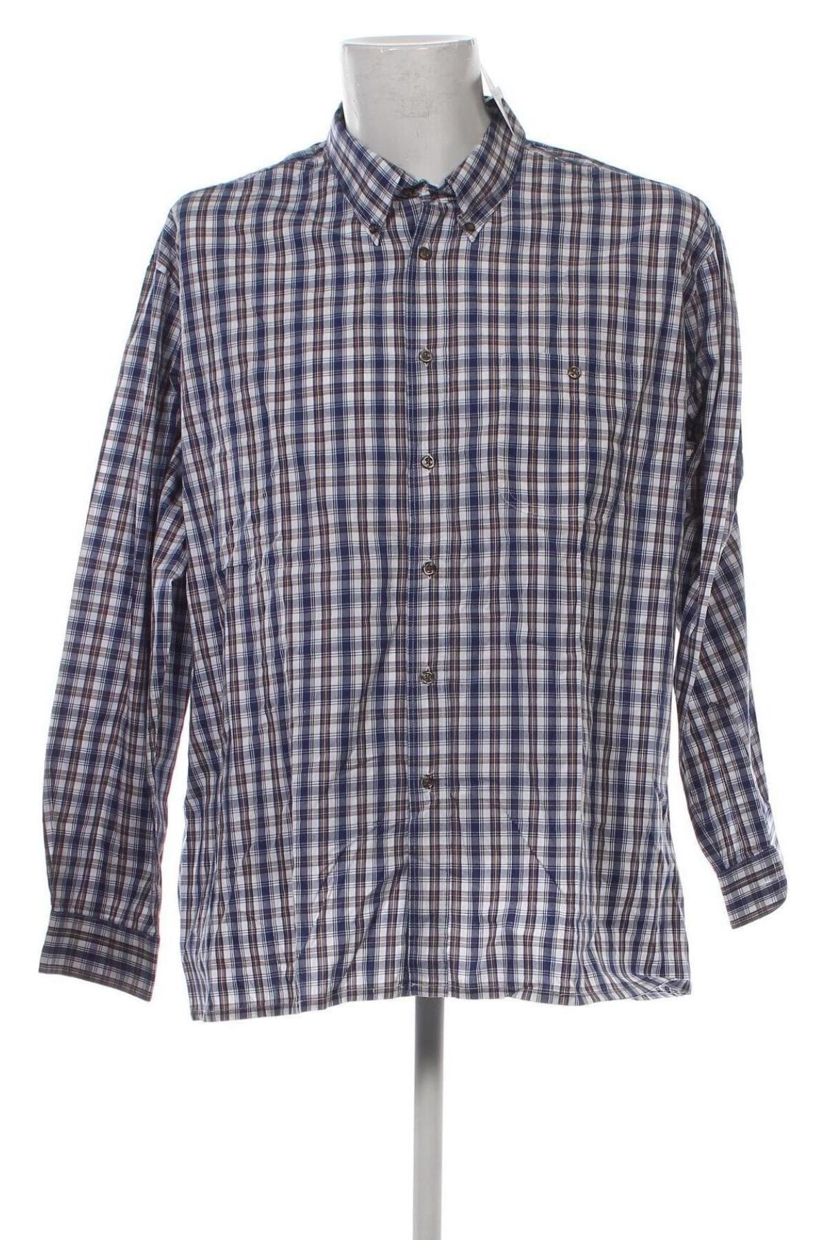 Ανδρικό πουκάμισο Enrico Gorlani, Μέγεθος XXL, Χρώμα Πολύχρωμο, Τιμή 10,69 €
