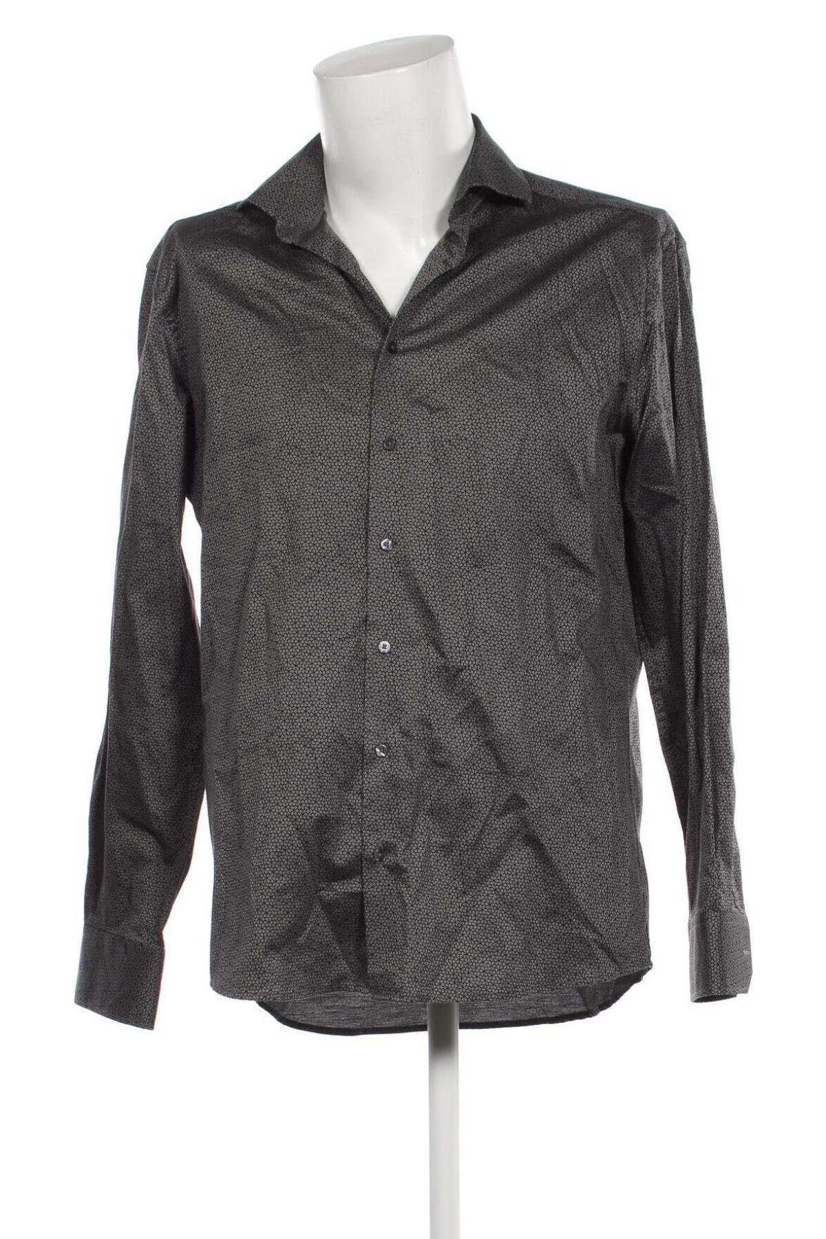 Ανδρικό πουκάμισο Eterna, Μέγεθος L, Χρώμα Μαύρο, Τιμή 31,98 €