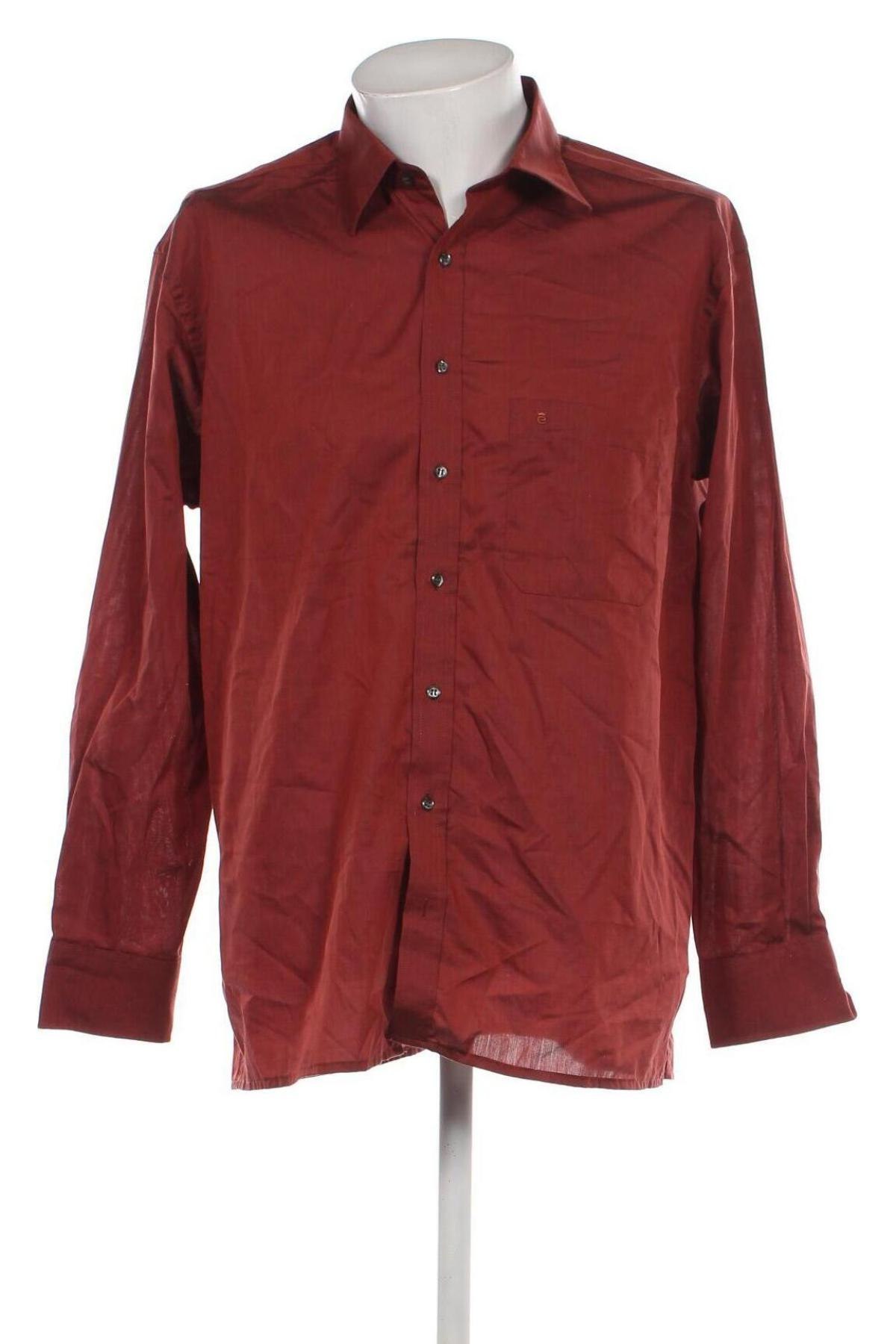 Ανδρικό πουκάμισο Eterna, Μέγεθος XL, Χρώμα Κόκκινο, Τιμή 31,98 €