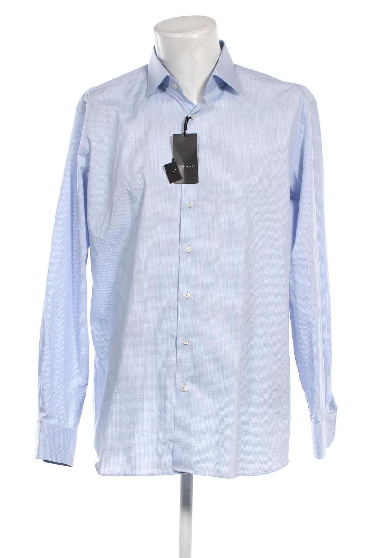 Ανδρικό πουκάμισο Eterna, Μέγεθος XL, Χρώμα Μπλέ, Τιμή 72,10 €