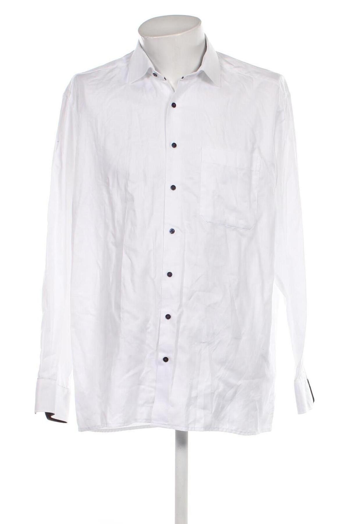 Ανδρικό πουκάμισο Eterna, Μέγεθος XL, Χρώμα Λευκό, Τιμή 31,98 €