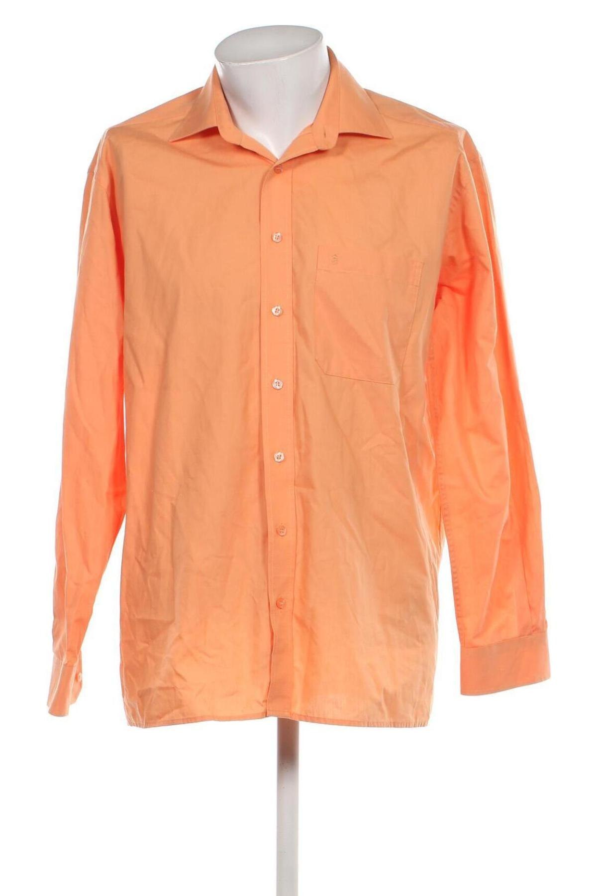 Ανδρικό πουκάμισο Eterna, Μέγεθος L, Χρώμα Πορτοκαλί, Τιμή 31,98 €