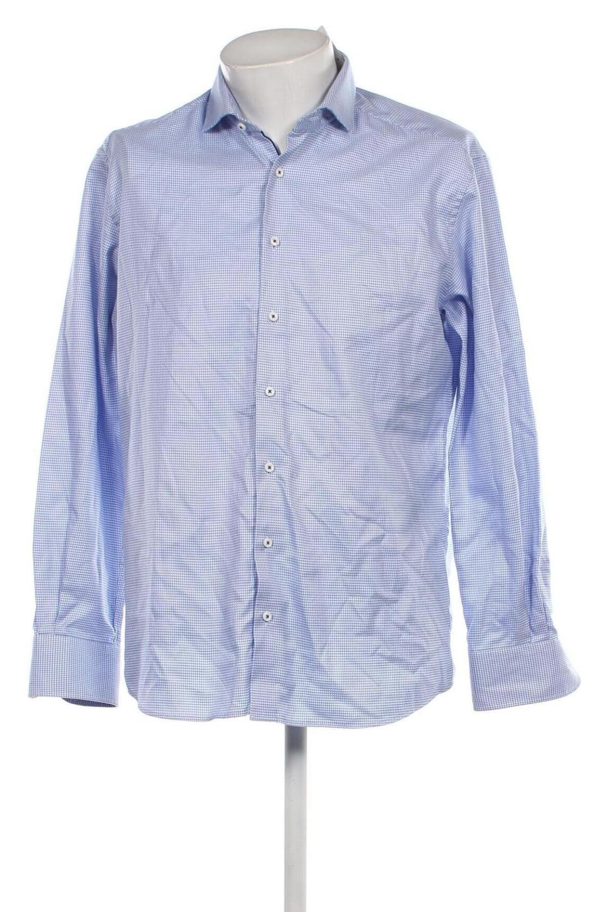 Herrenhemd Eterna, Größe L, Farbe Blau, Preis € 20,67