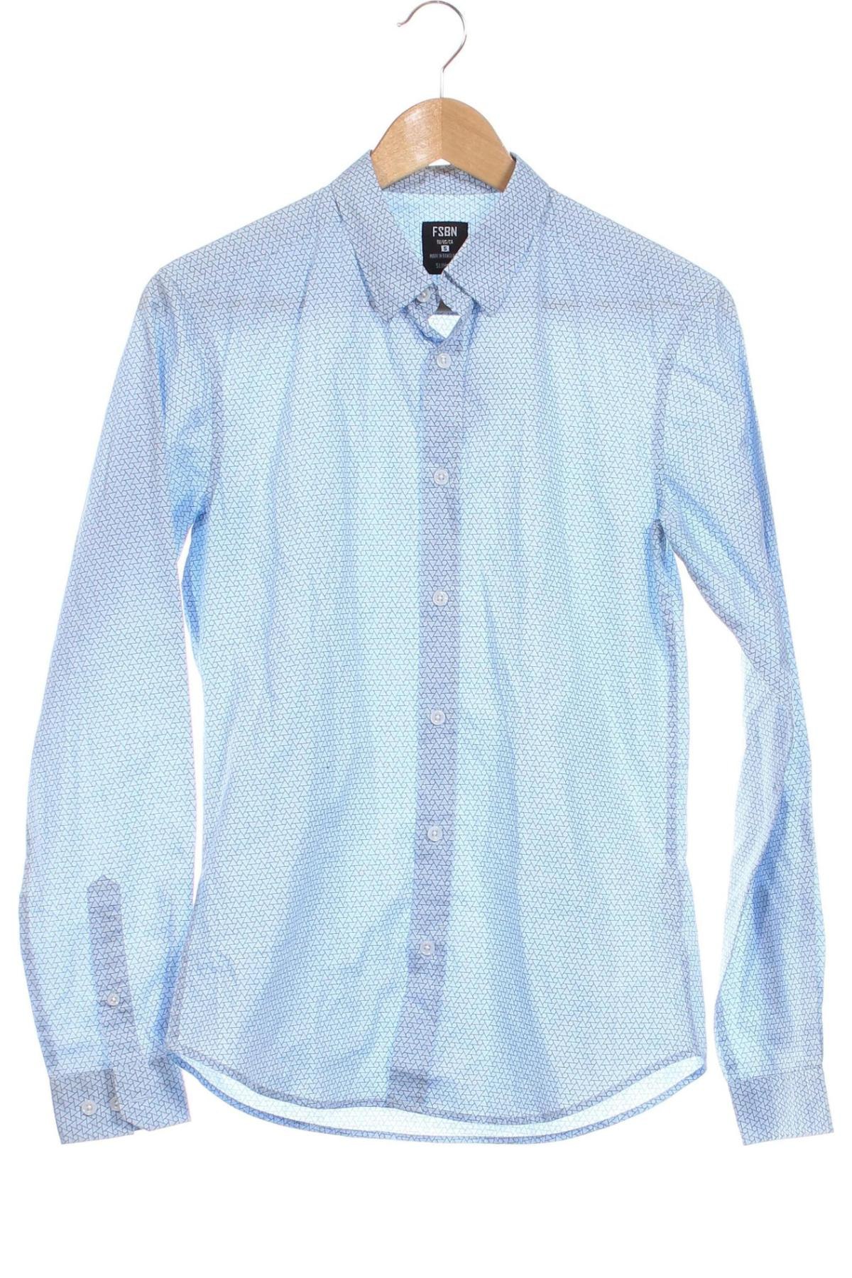 Herrenhemd FSBN, Größe S, Farbe Blau, Preis € 3,63