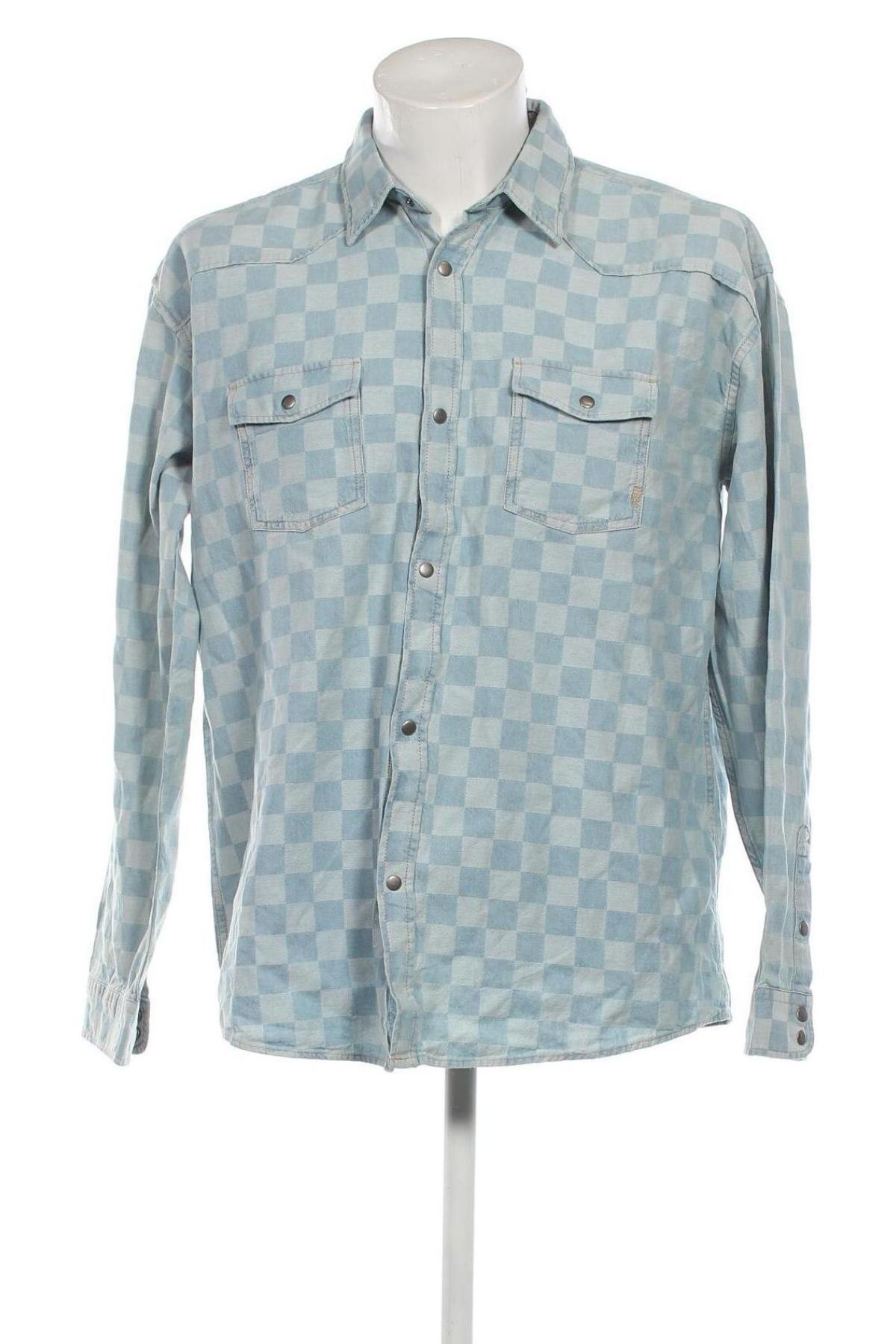 Ανδρικό πουκάμισο FSBN, Μέγεθος L, Χρώμα Μπλέ, Τιμή 12,82 €