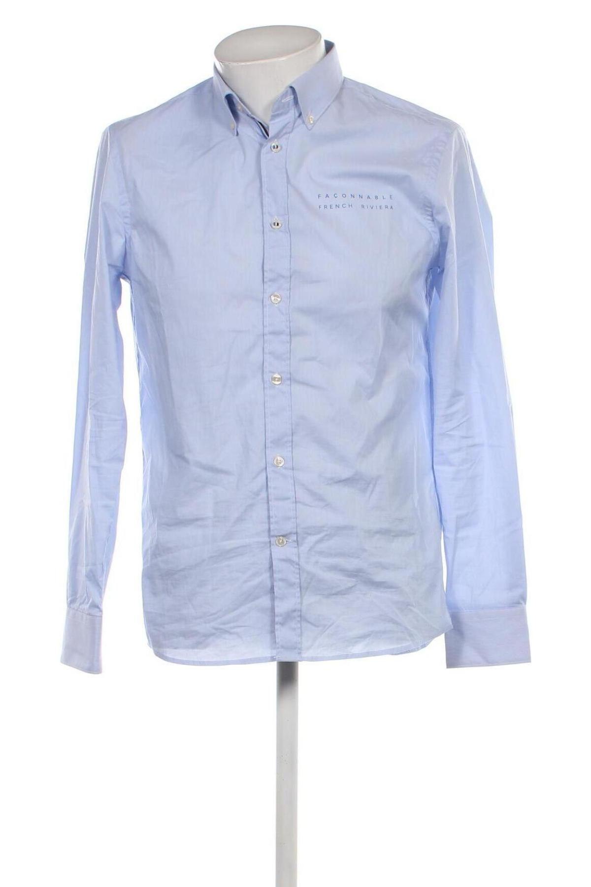 Pánská košile  Faconnable, Velikost M, Barva Modrá, Cena  1 847,00 Kč