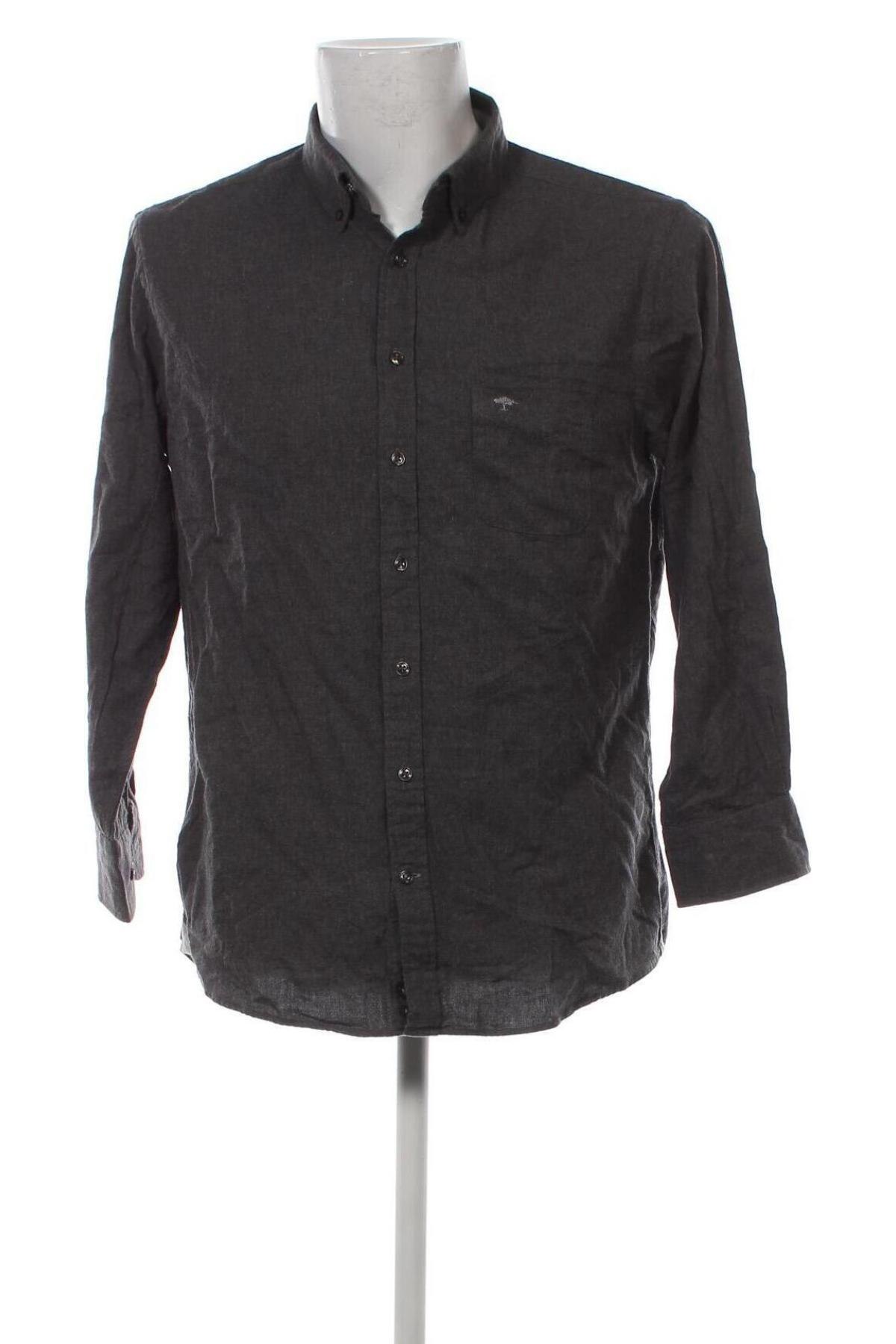 Мъжка риза Fynch-Hatton, Размер L, Цвят Сив, Цена 24,75 лв.