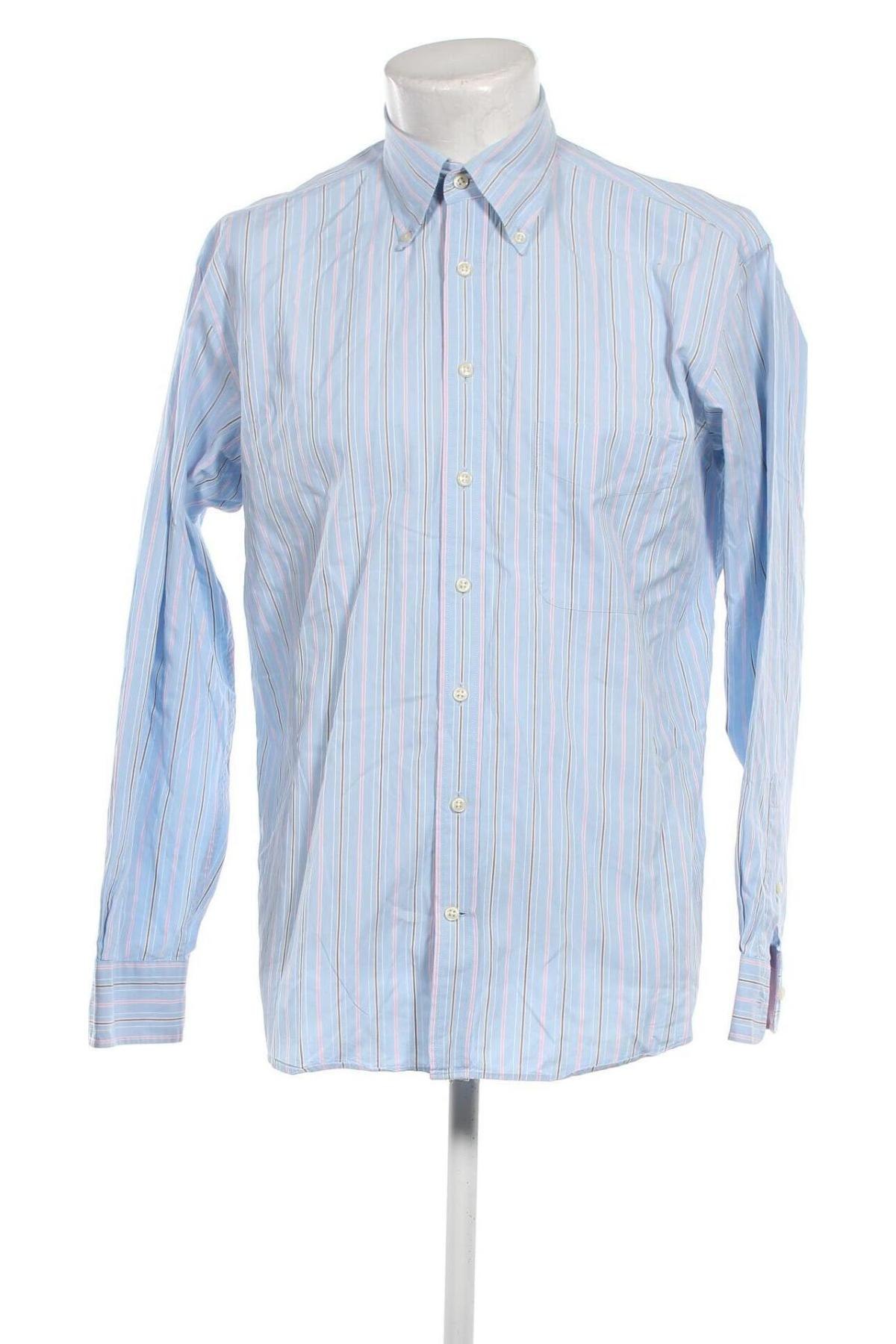 Herrenhemd Gant, Größe L, Farbe Blau, Preis 28,26 €