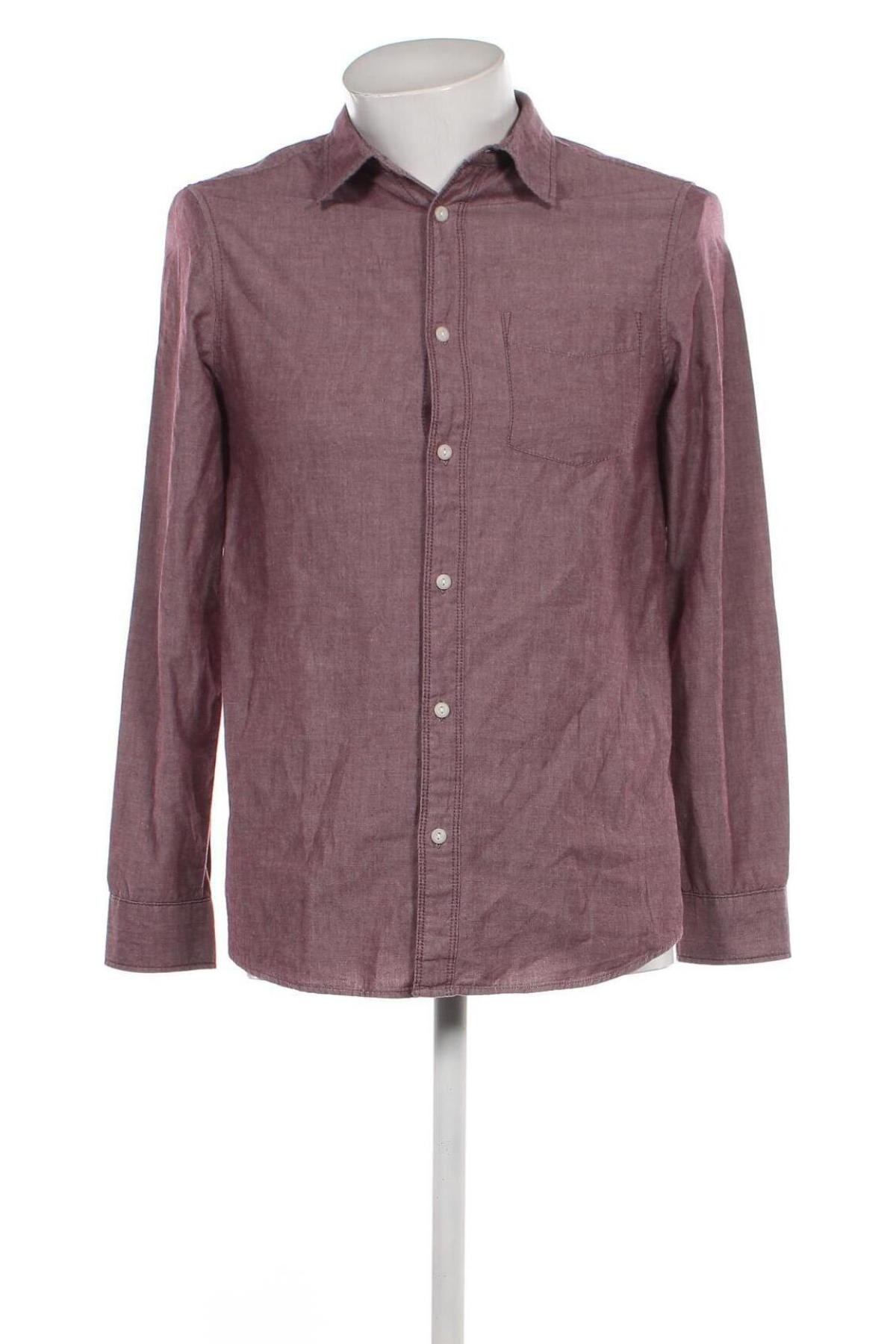 Ανδρικό πουκάμισο H&M Divided, Μέγεθος S, Χρώμα Κόκκινο, Τιμή 5,38 €