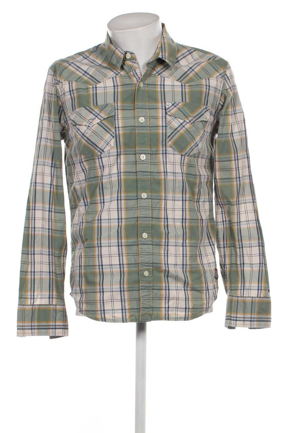 Ανδρικό πουκάμισο Hilfiger Denim, Μέγεθος L, Χρώμα Πολύχρωμο, Τιμή 42,21 €