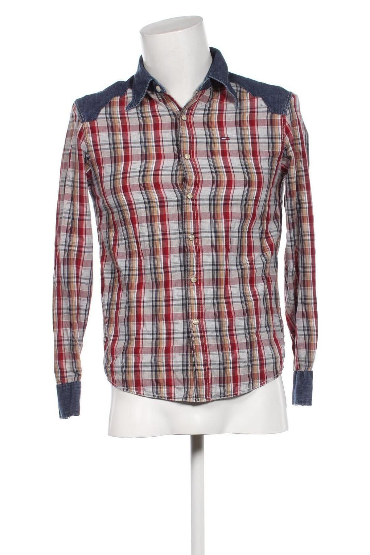 Мъжка риза Hilfiger Denim, Размер S, Цвят Многоцветен, Цена 40,50 лв.