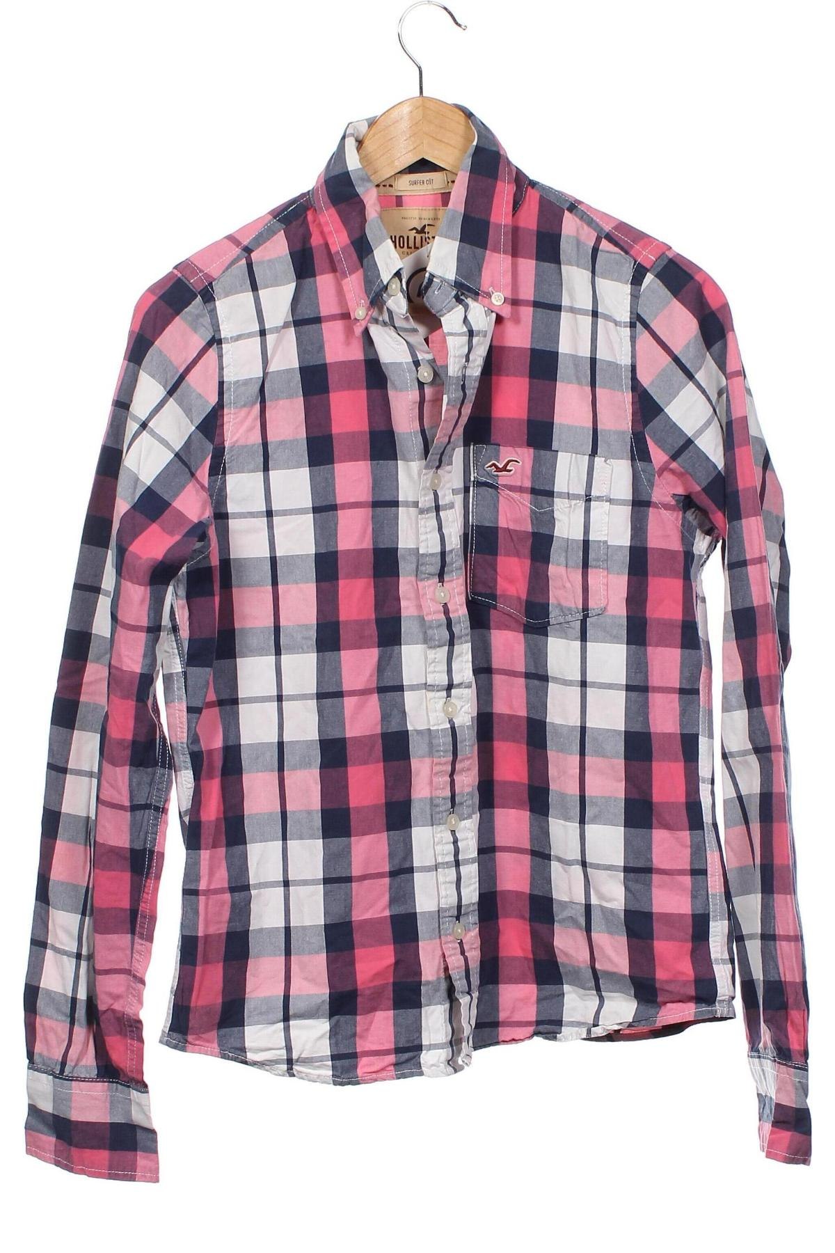 Мъжка риза Hollister, Размер M, Цвят Многоцветен, Цена 17,39 лв.