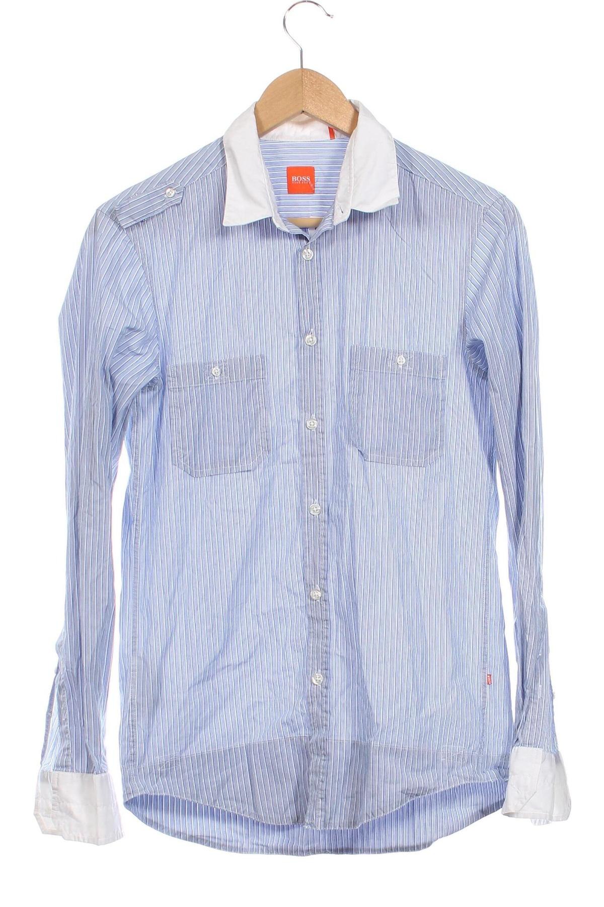 Ανδρικό πουκάμισο Hugo Boss, Μέγεθος S, Χρώμα Μπλέ, Τιμή 65,29 €