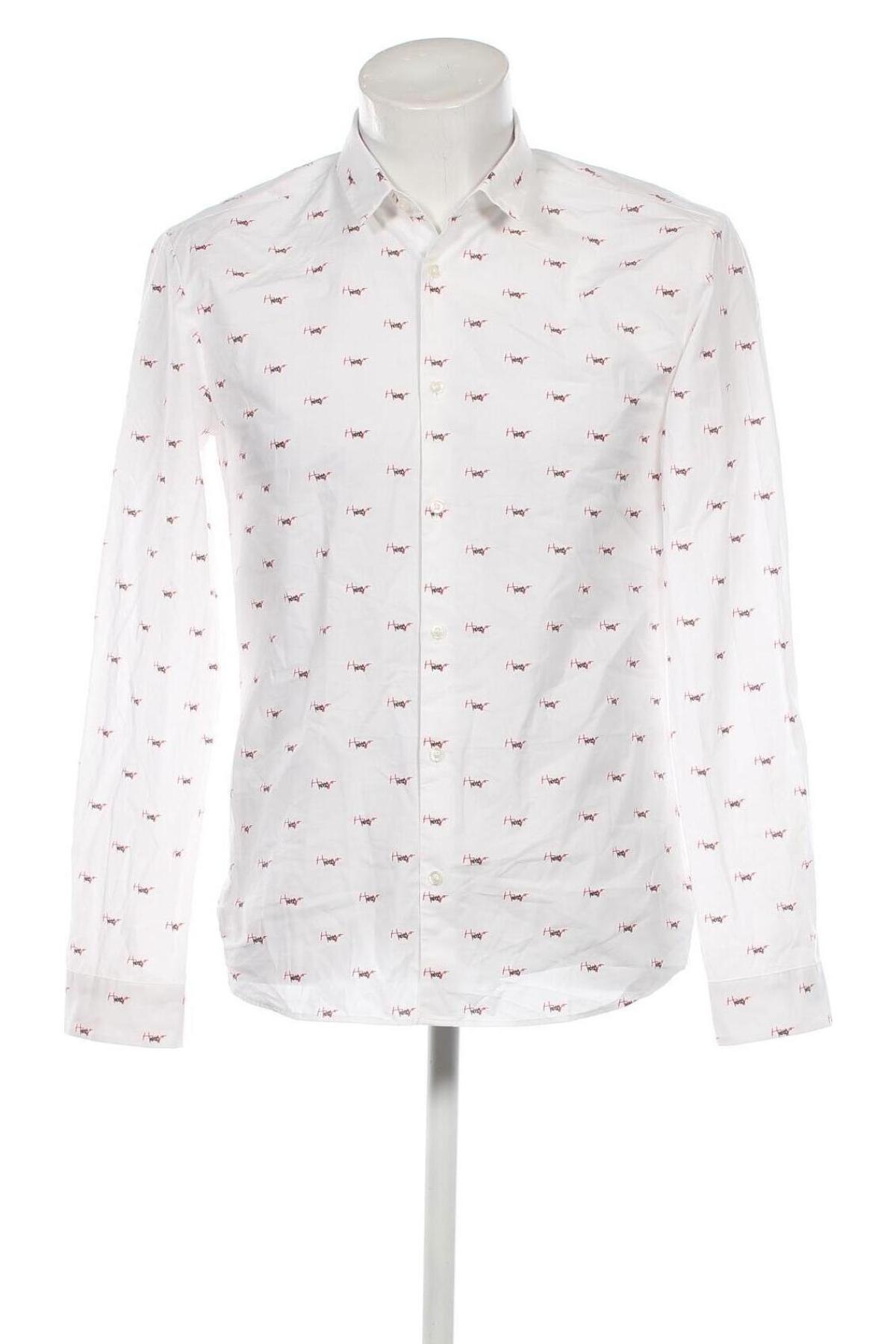 Ανδρικό πουκάμισο Hugo Boss, Μέγεθος L, Χρώμα Πολύχρωμο, Τιμή 71,75 €