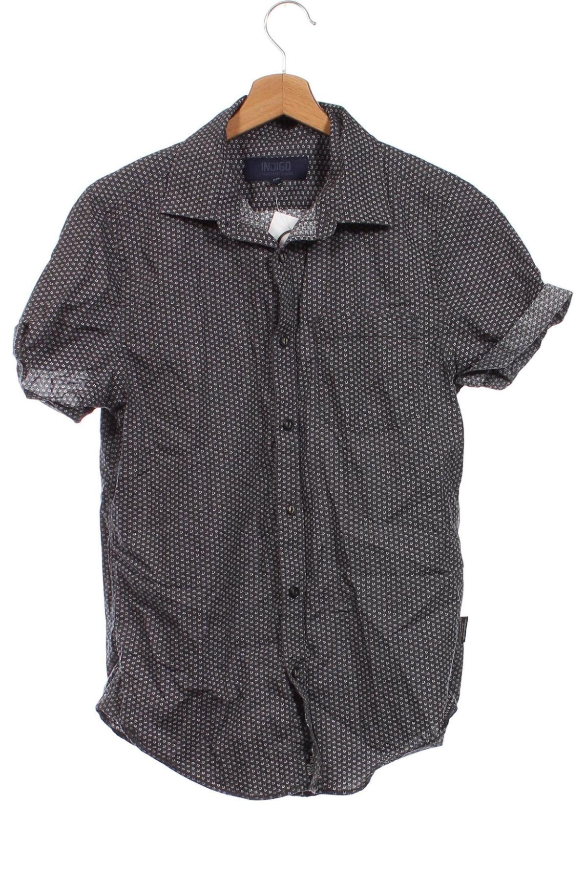 Ανδρικό πουκάμισο Indigo, Μέγεθος S, Χρώμα Μπλέ, Τιμή 8,01 €