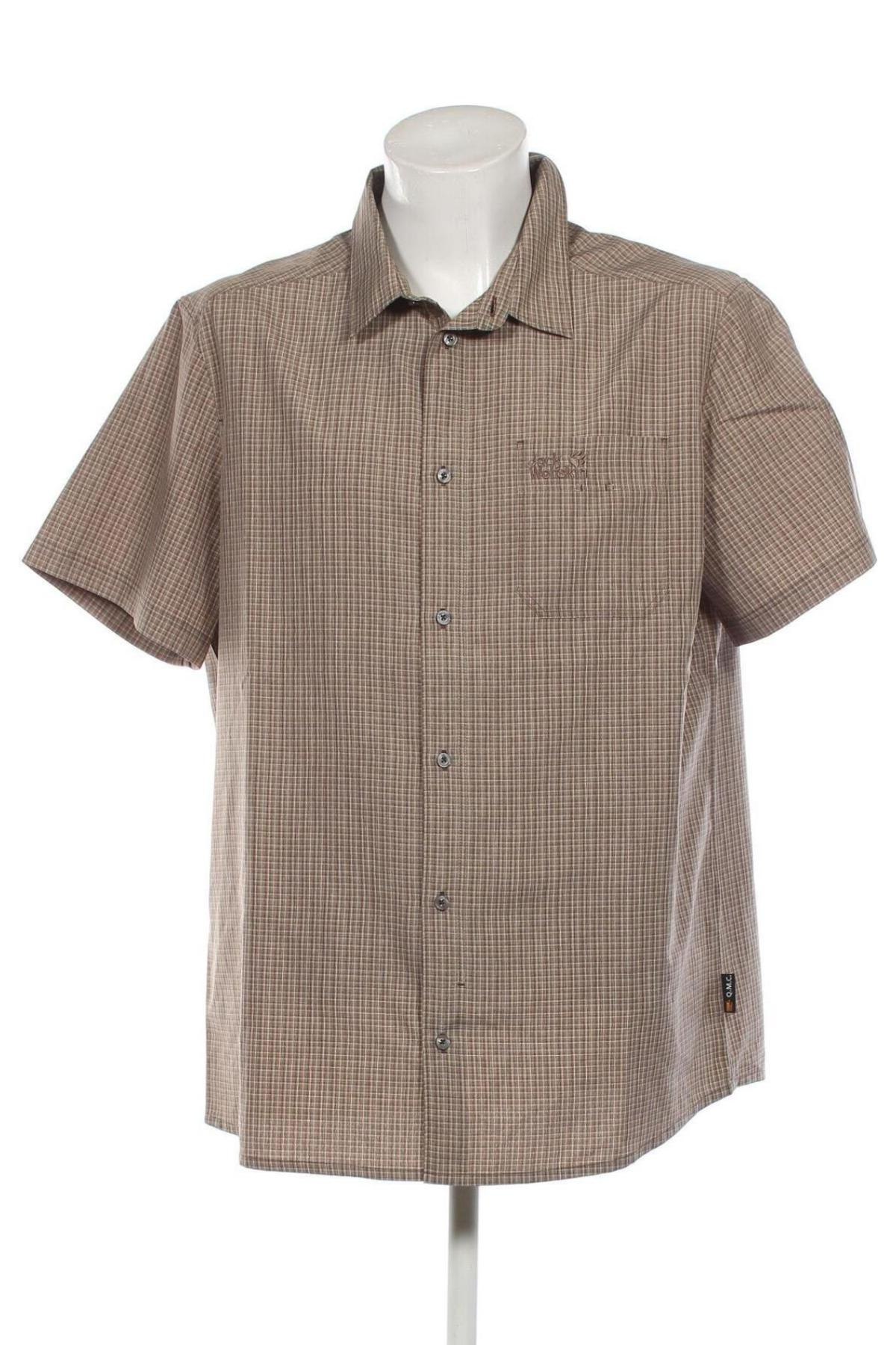 Мъжка риза Jack Wolfskin, Размер XXL, Цвят Многоцветен, Цена 28,80 лв.