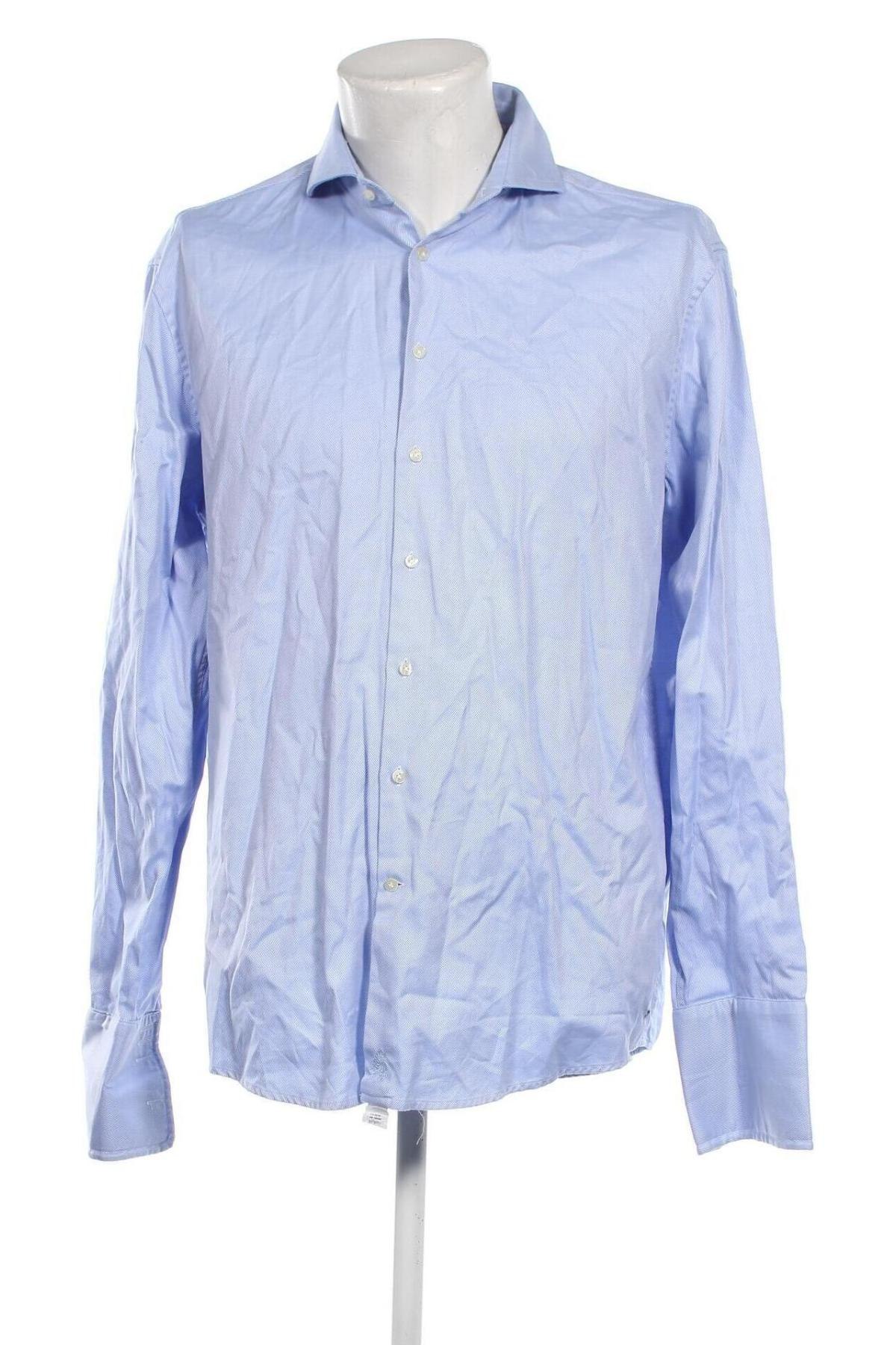 Herrenhemd Jacques Britt, Größe XL, Farbe Blau, Preis € 23,66