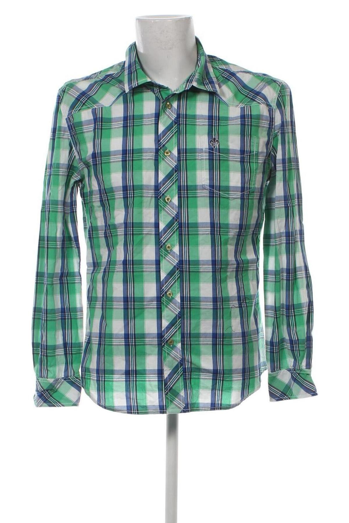 Мъжка риза John Devin, Размер L, Цвят Многоцветен, Цена 14,79 лв.