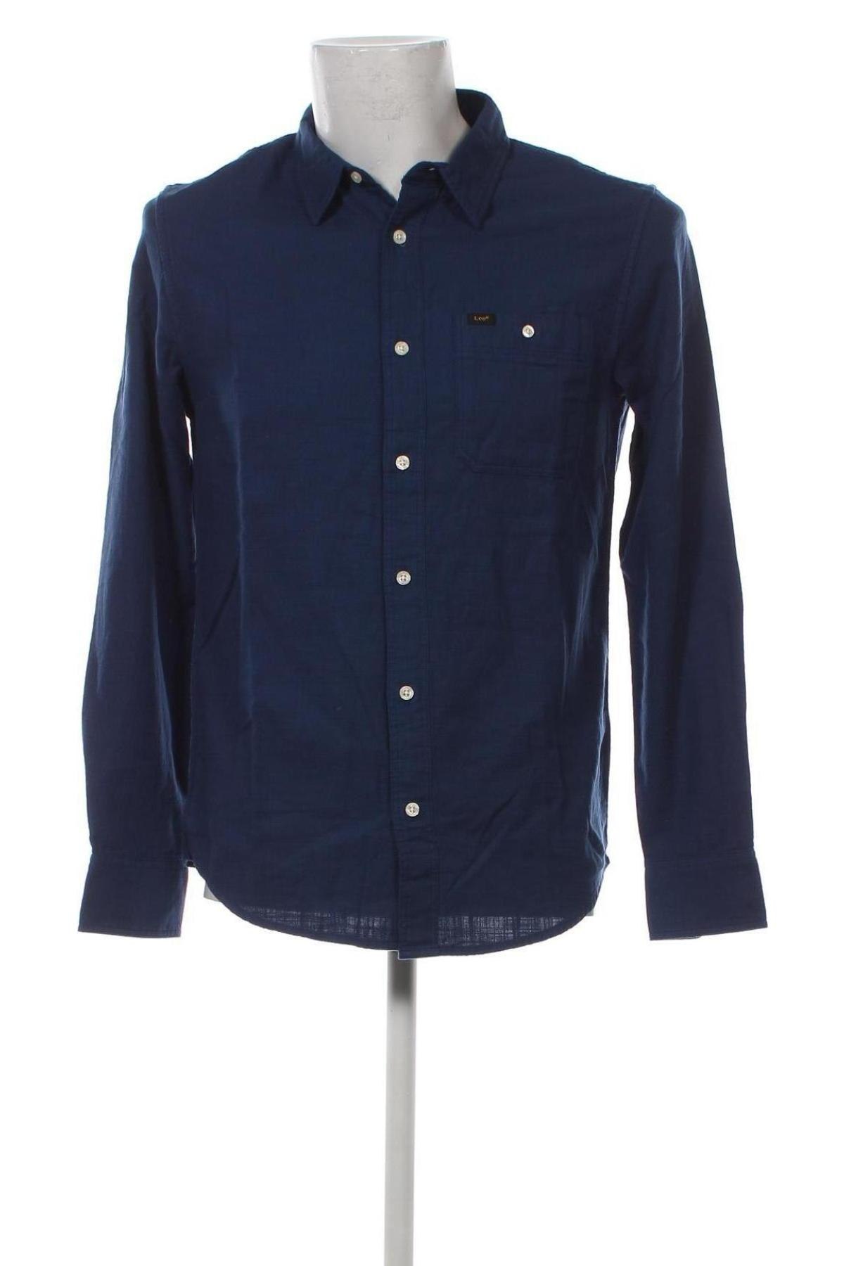 Ανδρικό πουκάμισο Lee, Μέγεθος S, Χρώμα Μπλέ, Τιμή 34,52 €
