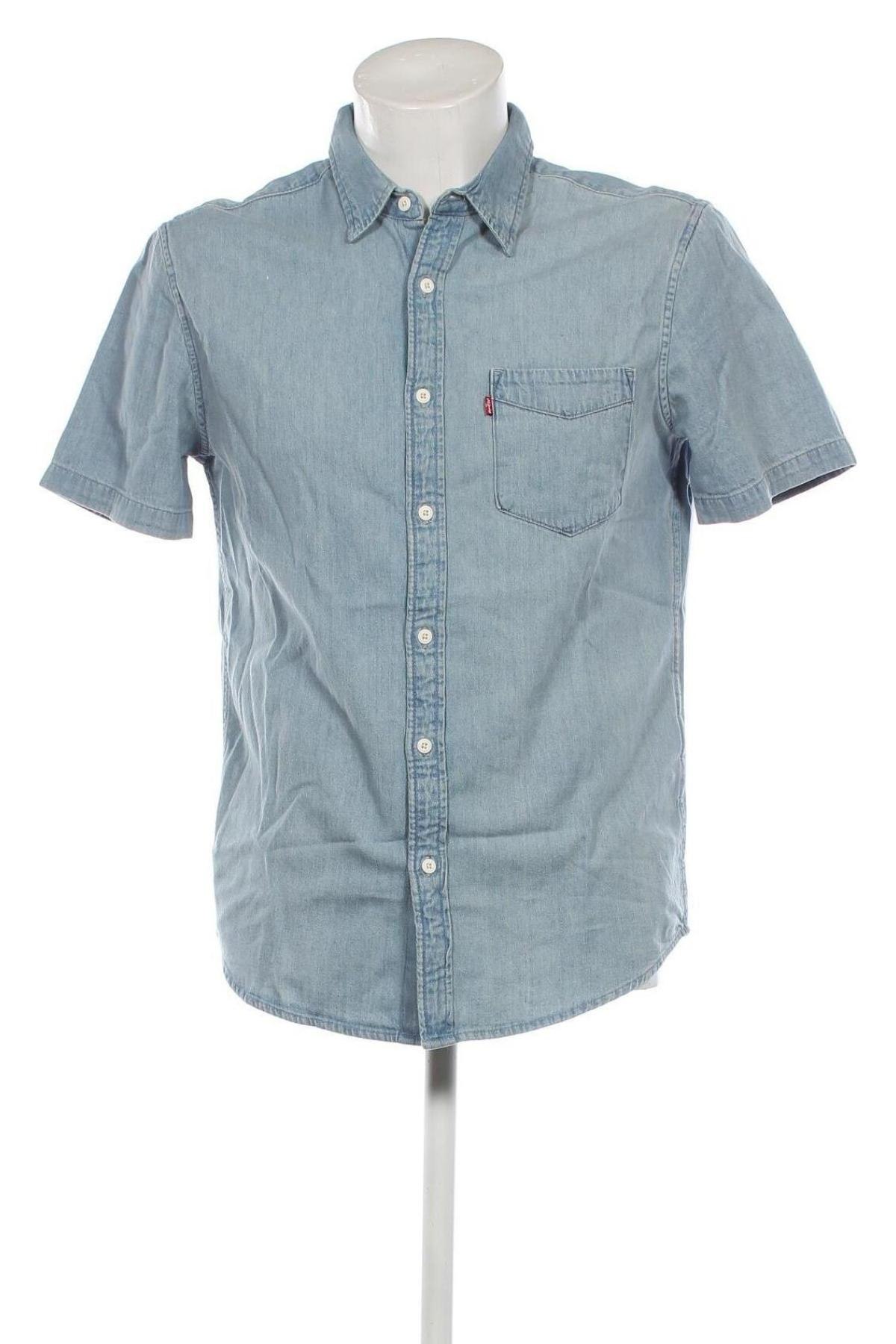 Ανδρικό πουκάμισο Levi's, Μέγεθος M, Χρώμα Μπλέ, Τιμή 55,67 €