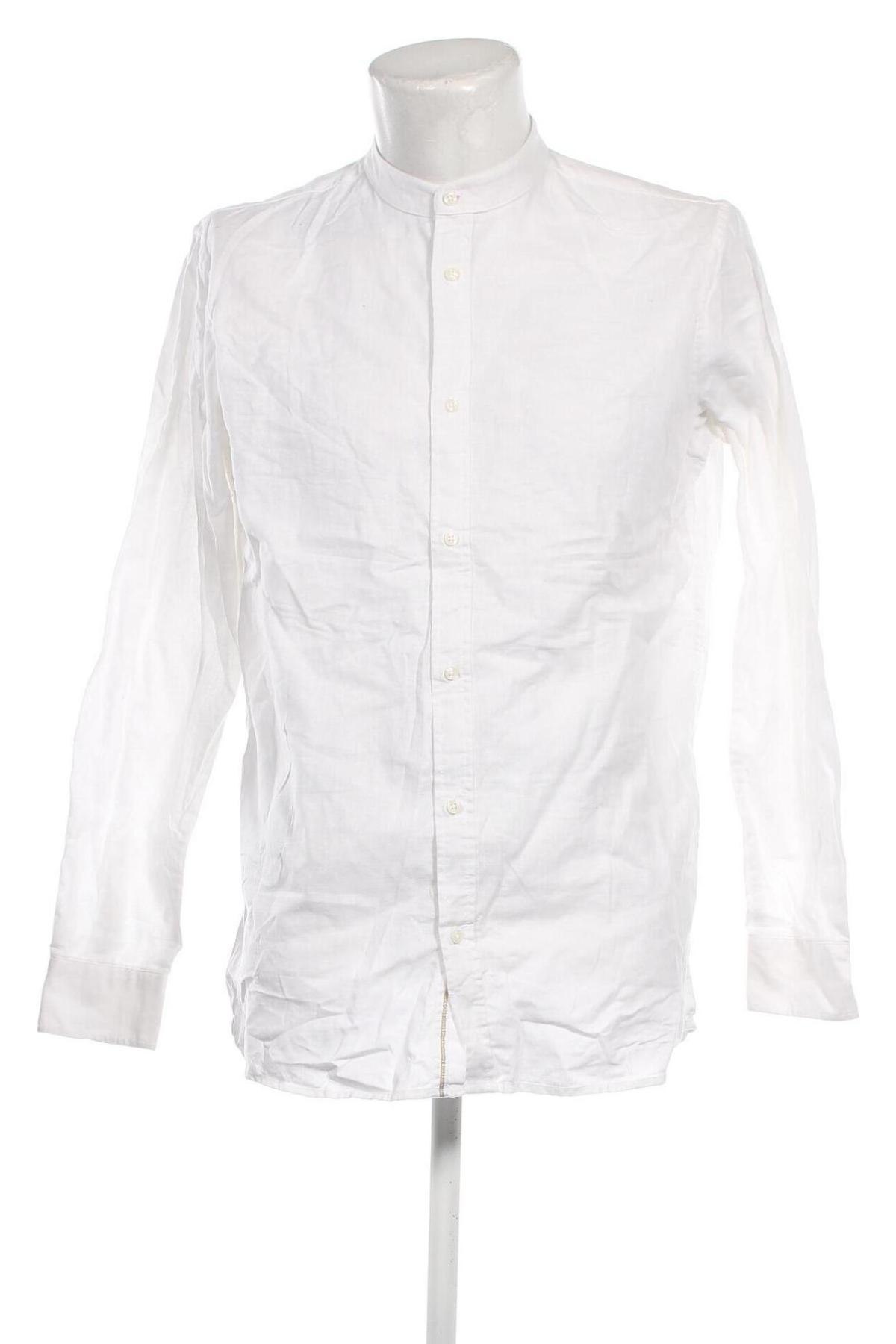 Ανδρικό πουκάμισο Livergy, Μέγεθος M, Χρώμα Λευκό, Τιμή 17,94 €