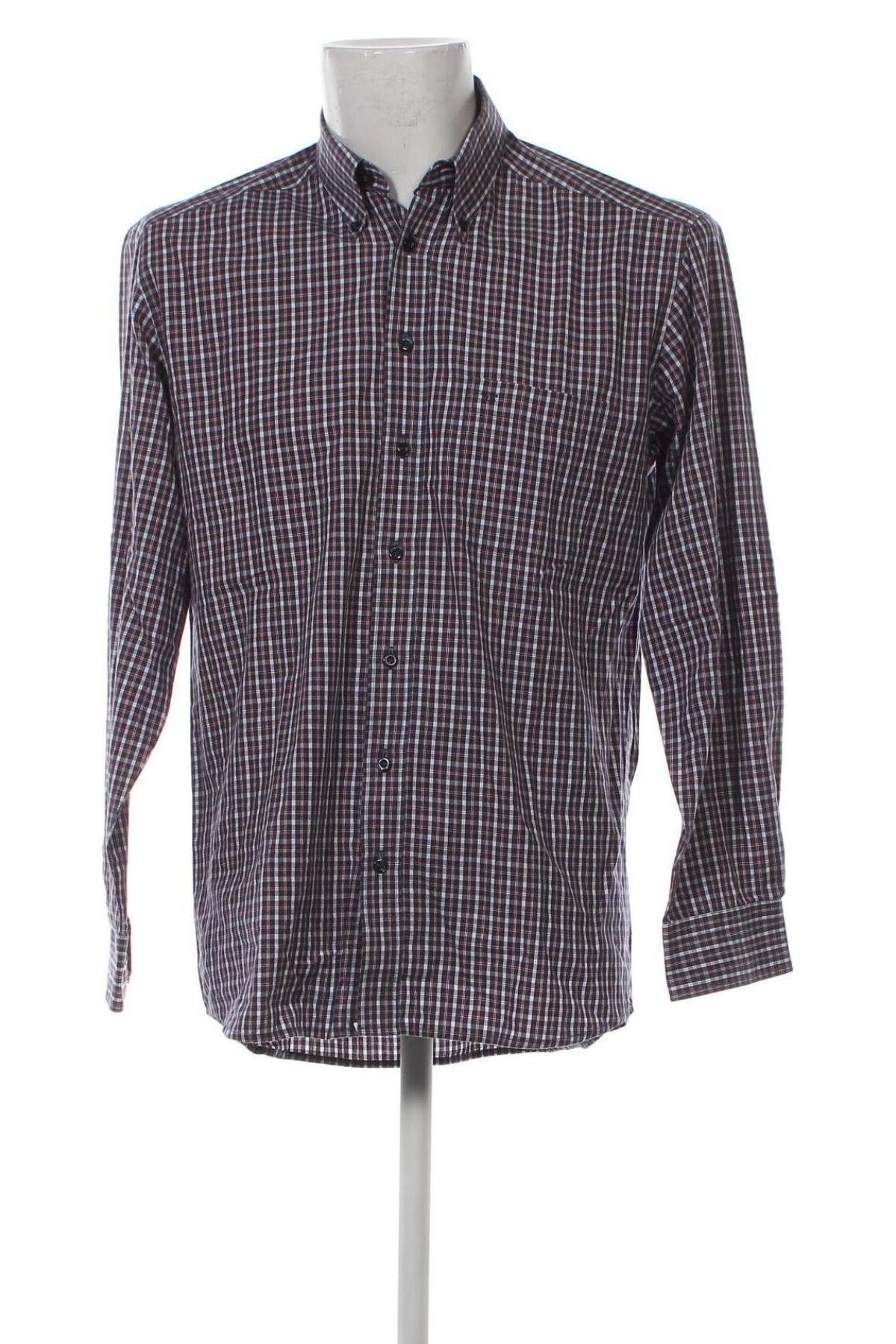 Ανδρικό πουκάμισο Lorenzo Calvino, Μέγεθος M, Χρώμα Πολύχρωμο, Τιμή 3,95 €