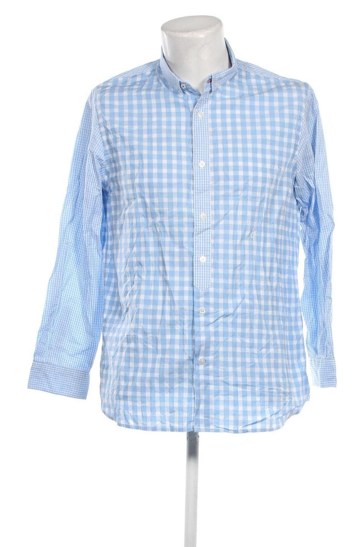 Мъжка риза Luis Trenker, Размер XL, Цвят Син, Цена 109,04 лв.