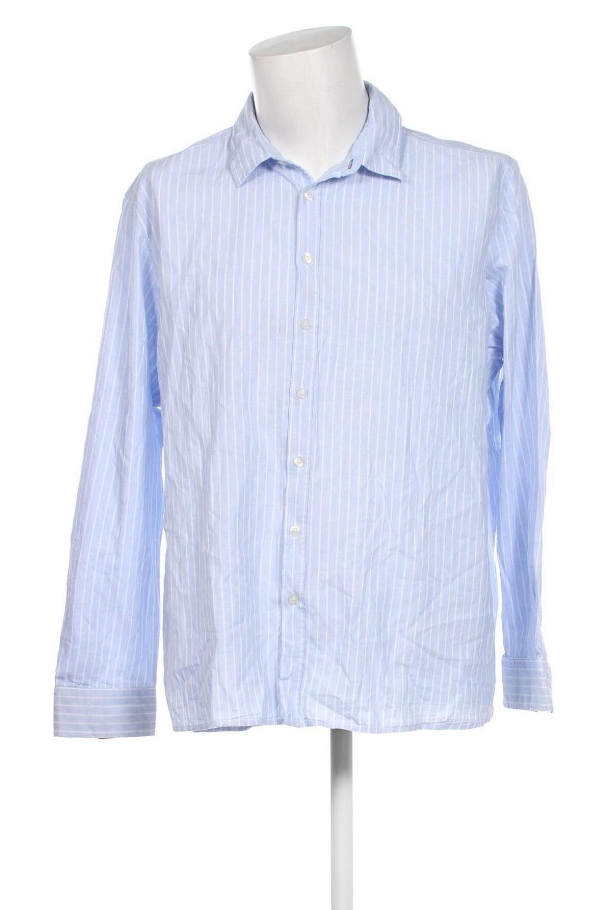 Ανδρικό πουκάμισο Maerz Muenchen, Μέγεθος XL, Χρώμα Μπλέ, Τιμή 45,00 €