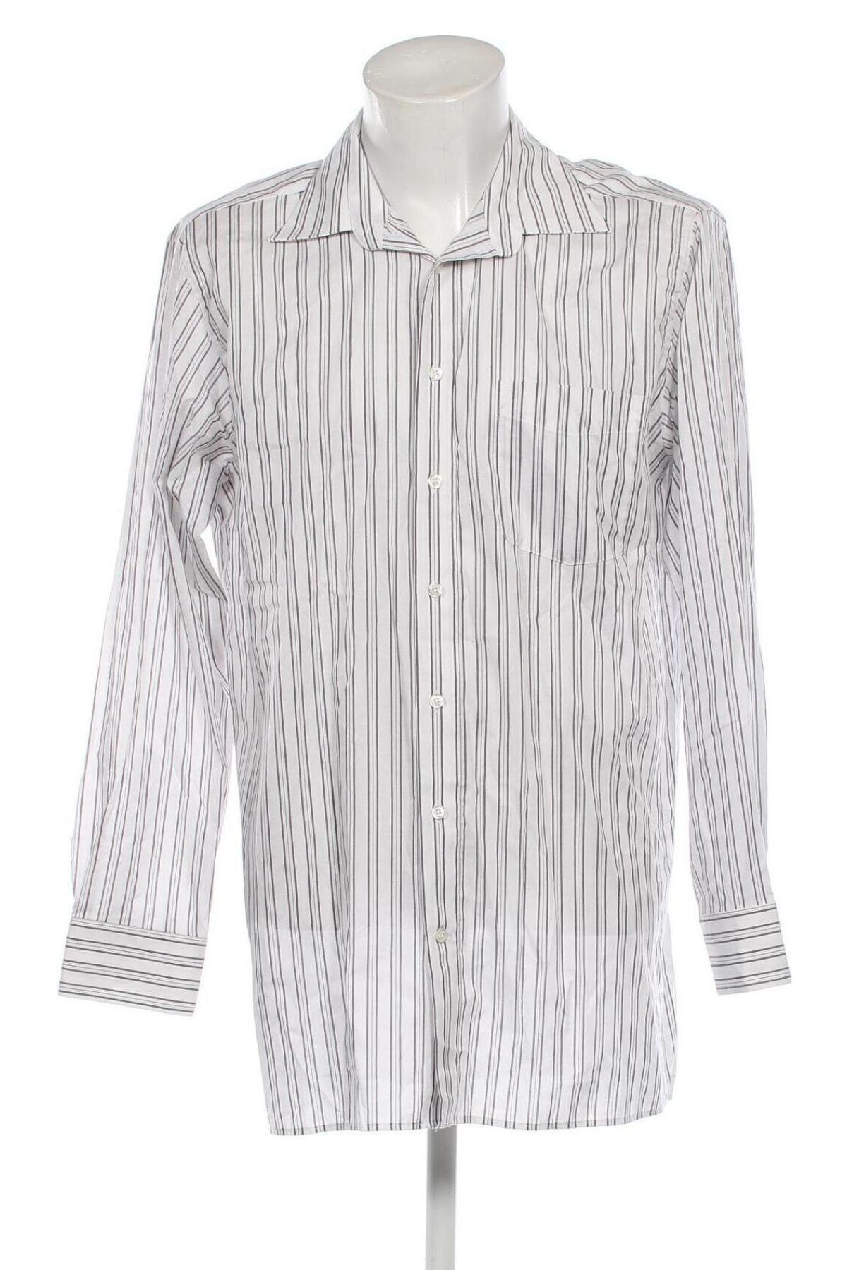 Herrenhemd Marco Donati, Größe XL, Farbe Weiß, Preis 23,66 €