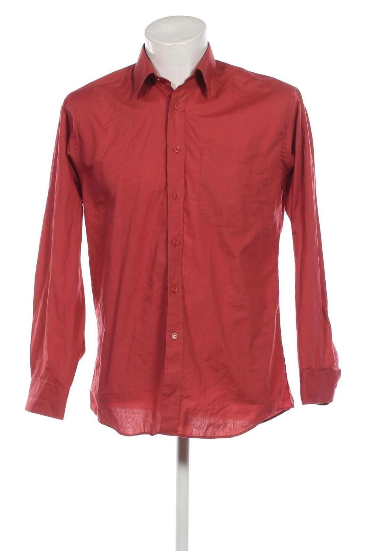 Herrenhemd Marks & Spencer, Größe M, Farbe Rot, Preis € 13,81