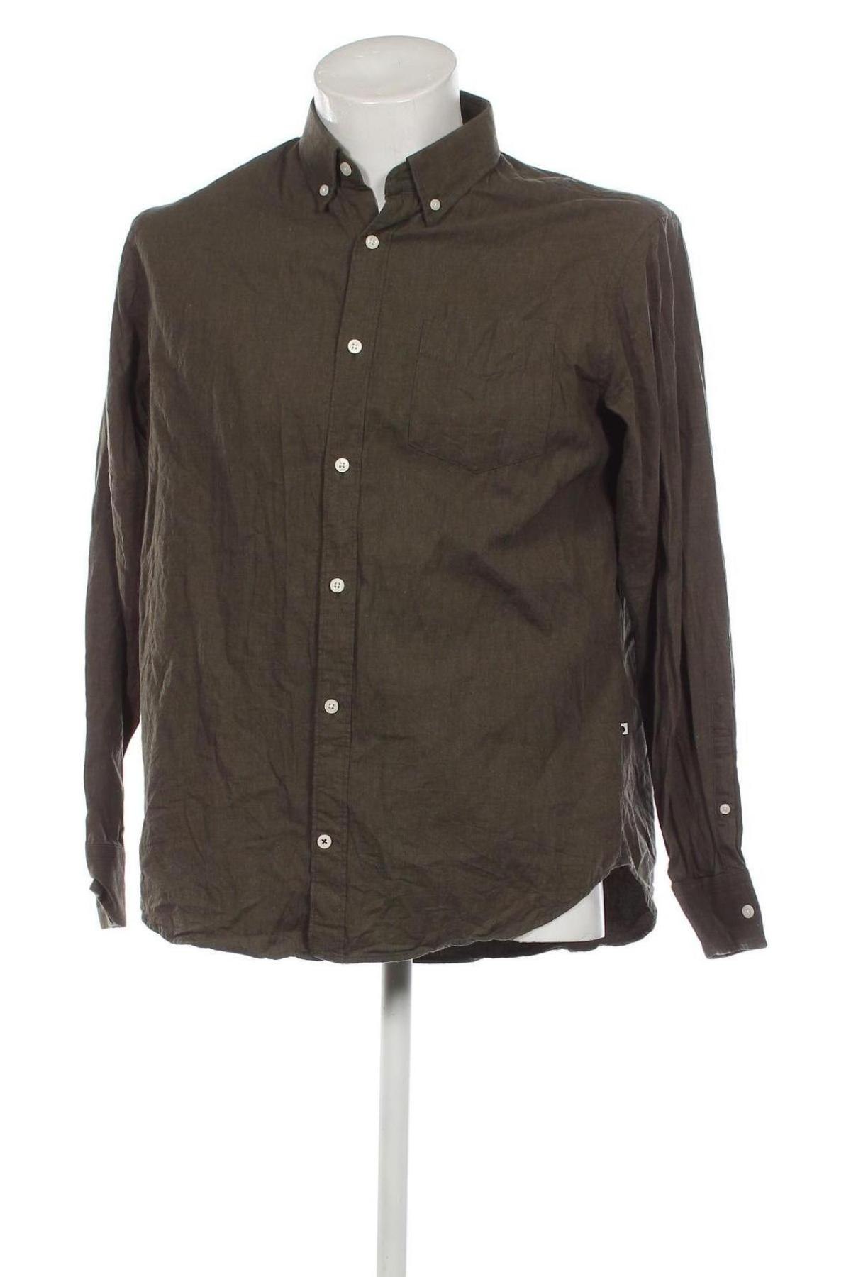 Ανδρικό πουκάμισο NN07, Μέγεθος L, Χρώμα Πράσινο, Τιμή 28,76 €