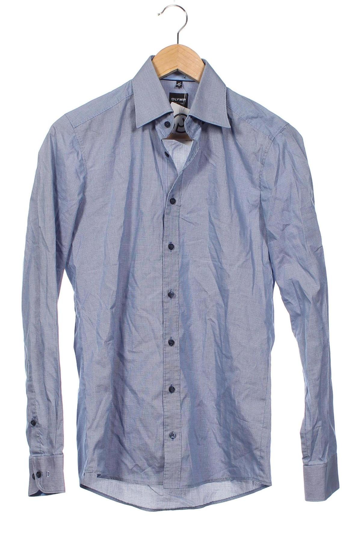 Herrenhemd Olymp, Größe M, Farbe Blau, Preis € 13,39