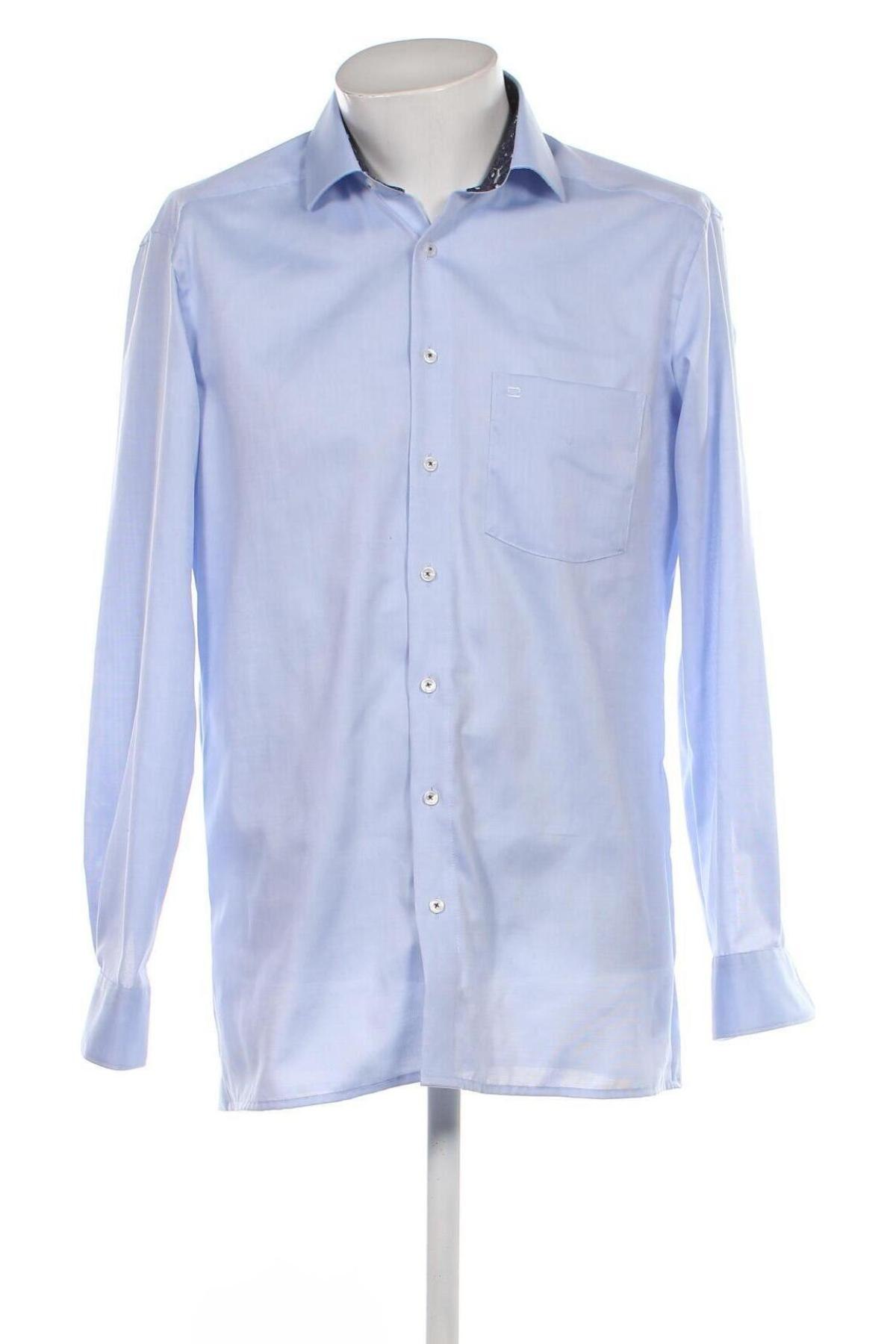 Herrenhemd Olymp, Größe L, Farbe Blau, Preis € 32,15