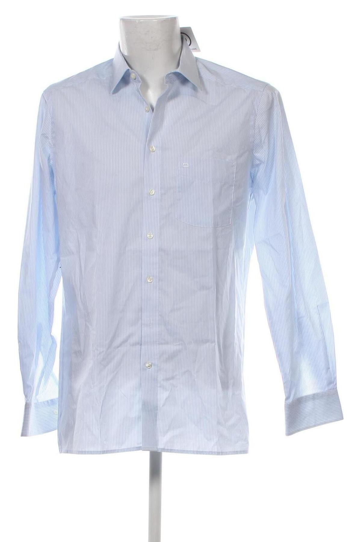 Мъжка риза Olymp, Размер L, Цвят Син, Цена 53,35 лв.