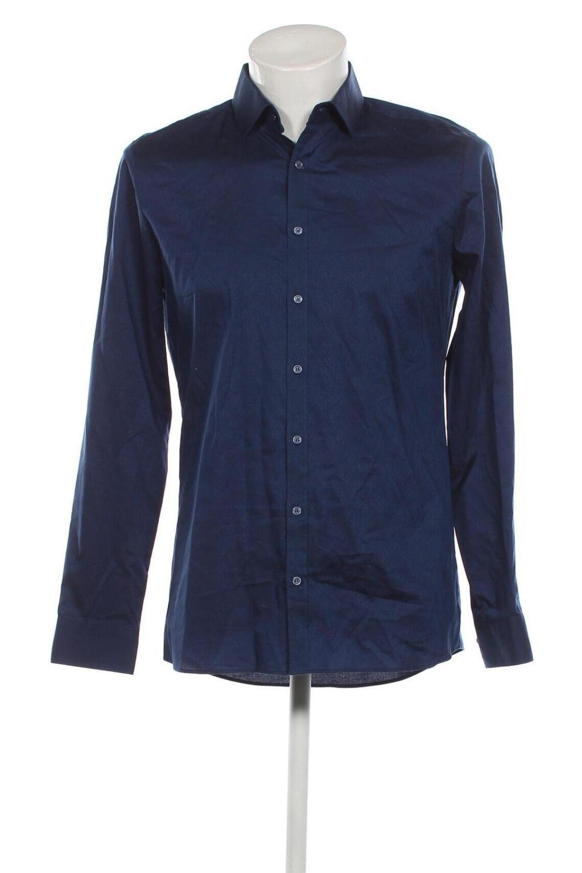 Herrenhemd Olymp, Größe M, Farbe Blau, Preis € 38,27