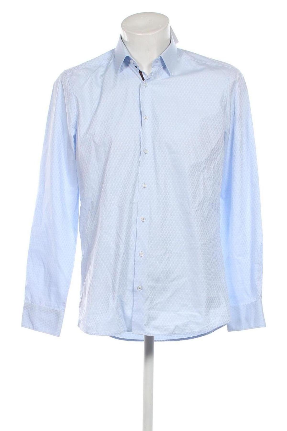 Herrenhemd Olymp, Größe L, Farbe Blau, Preis € 27,17