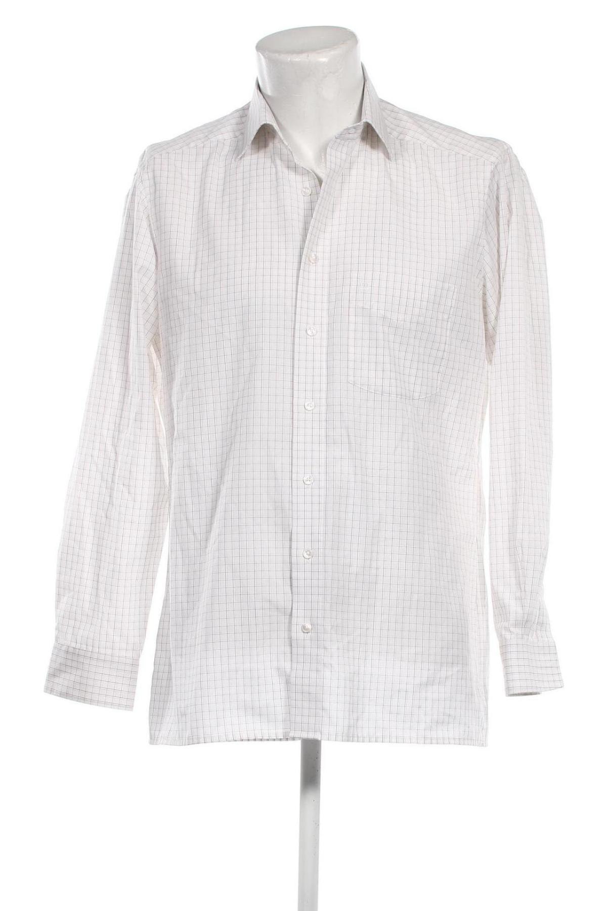 Мъжка риза Olymp, Размер L, Цвят Бял, Цена 35,75 лв.