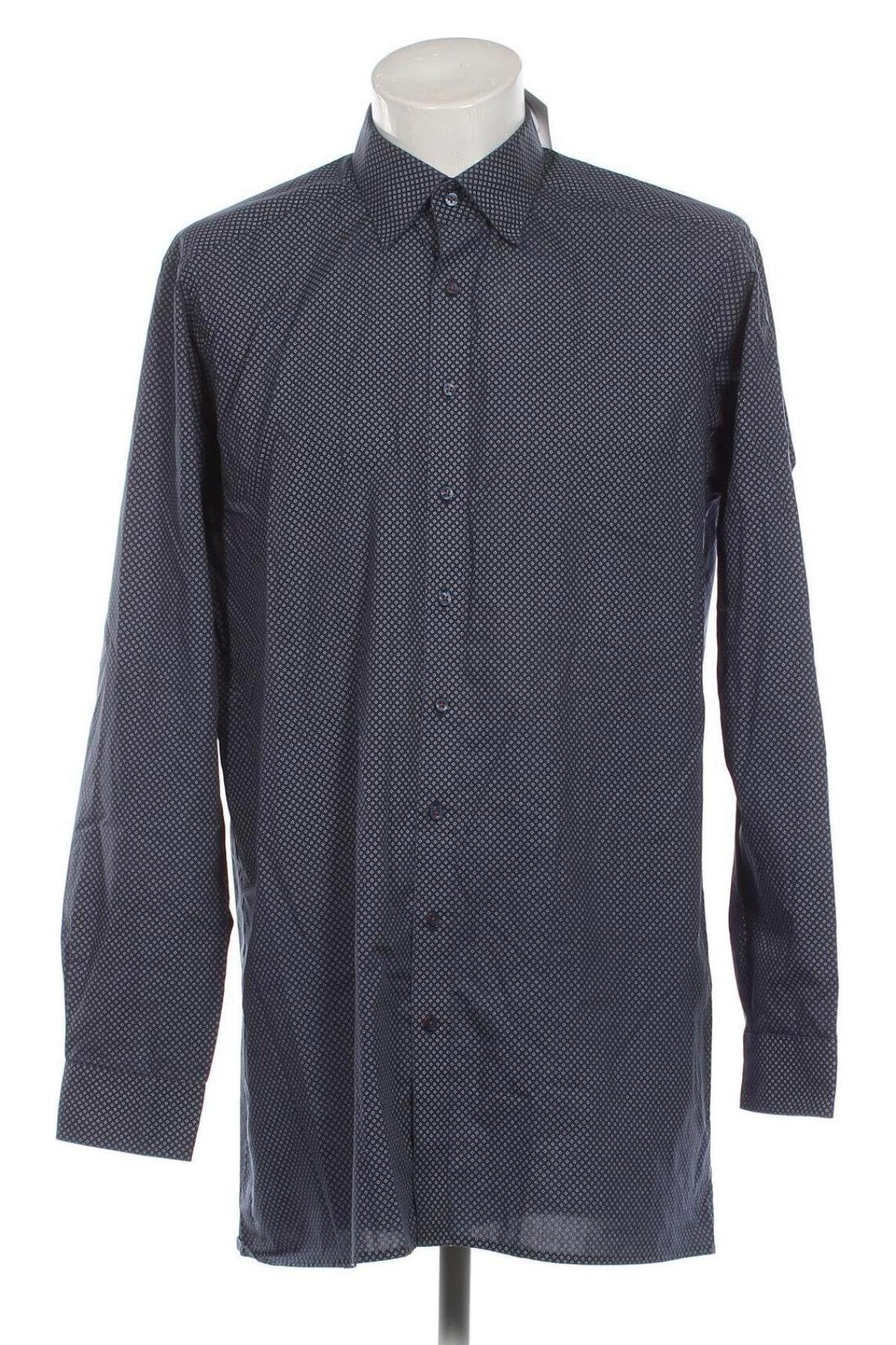 Ανδρικό πουκάμισο Olymp, Μέγεθος XXL, Χρώμα Μπλέ, Τιμή 25,00 €