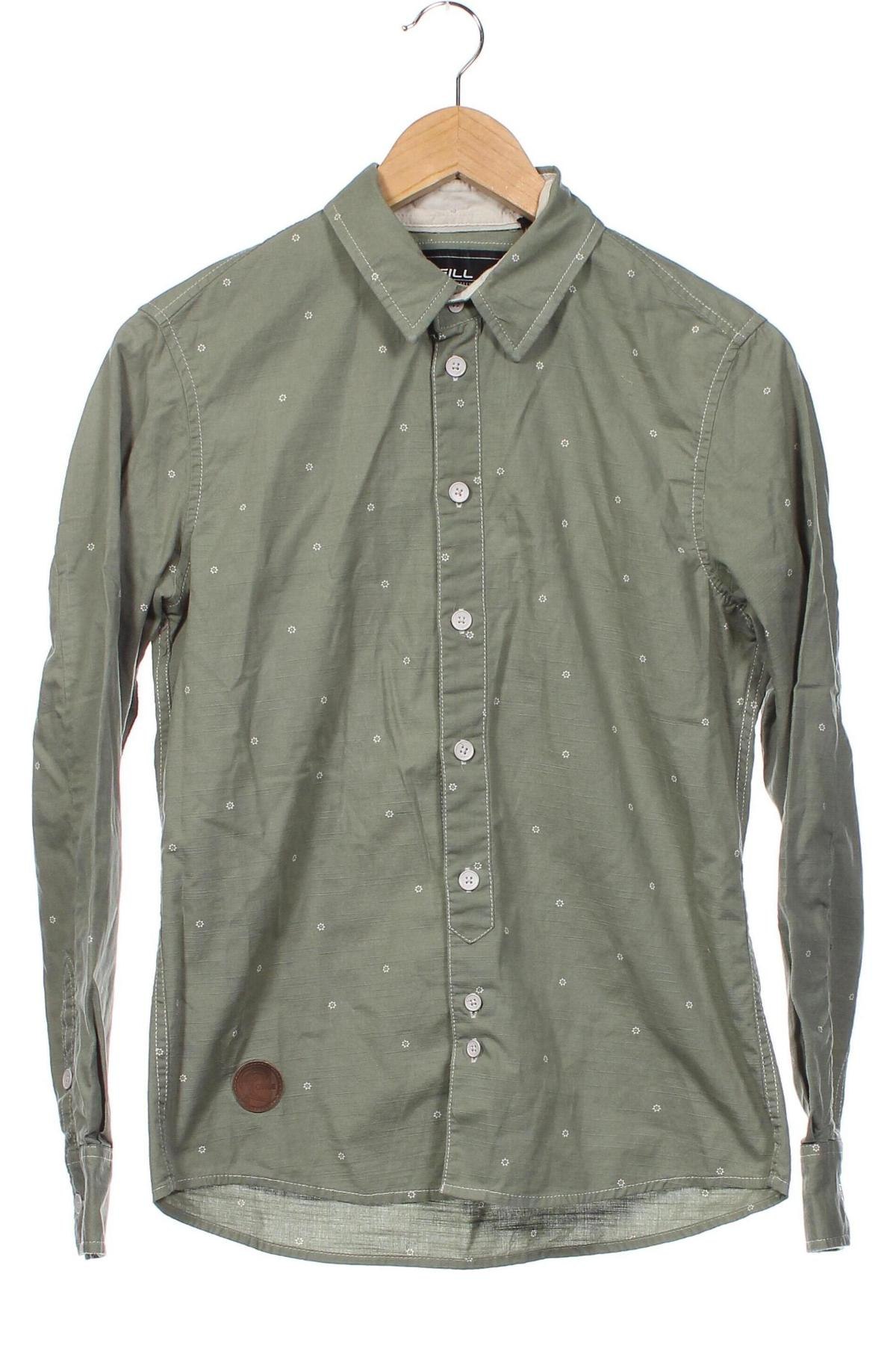 Ανδρικό πουκάμισο O'neill, Μέγεθος XS, Χρώμα Πράσινο, Τιμή 15,72 €
