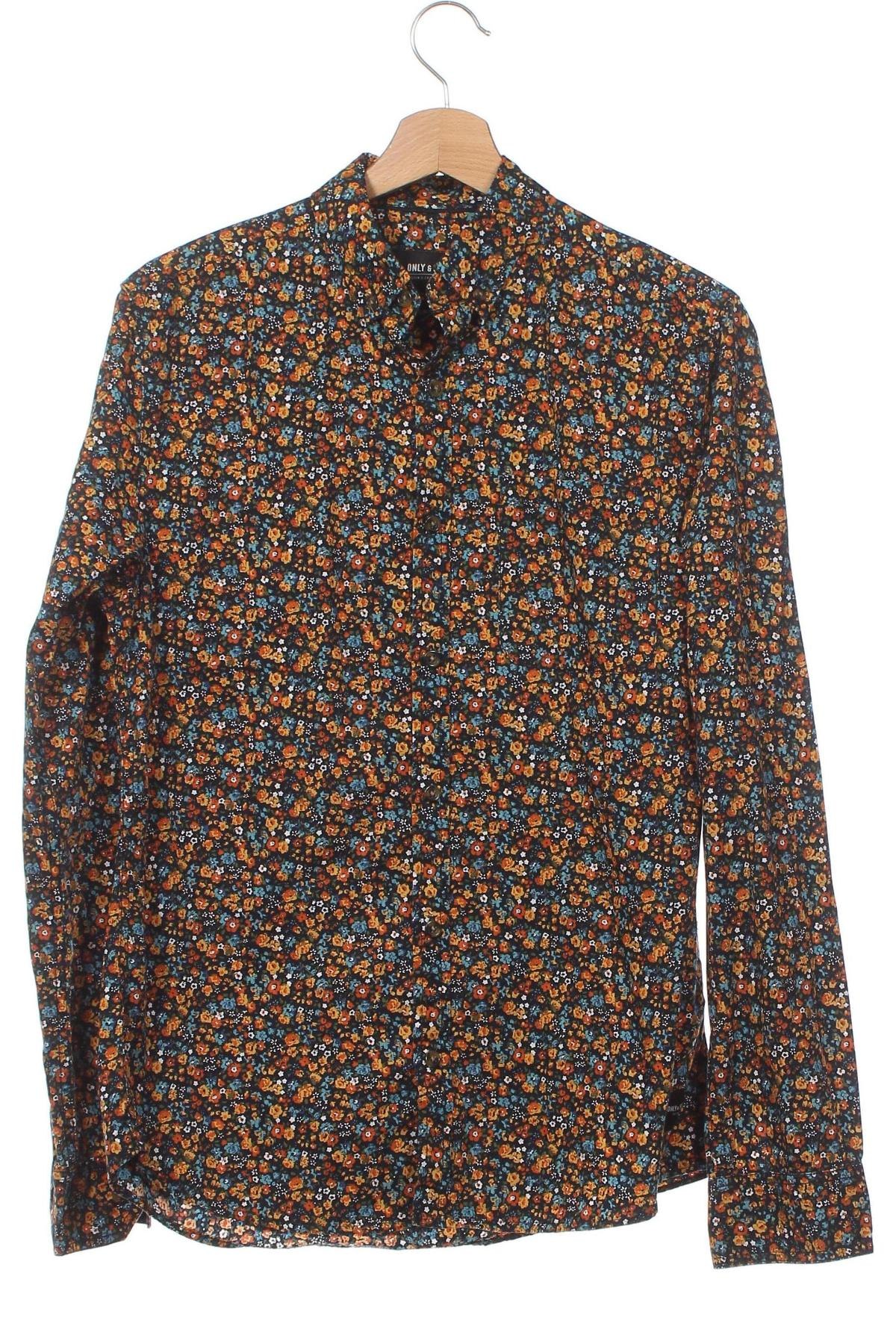 Ανδρικό πουκάμισο Only & Sons, Μέγεθος S, Χρώμα Πολύχρωμο, Τιμή 17,94 €