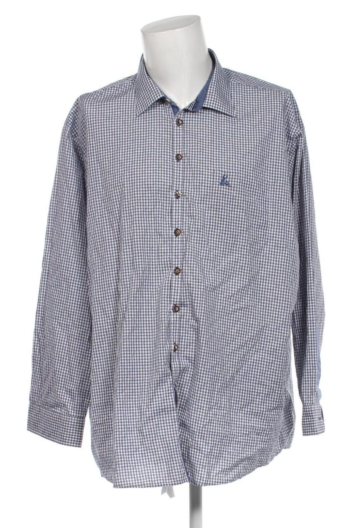 Ανδρικό πουκάμισο Os Trachten, Μέγεθος 3XL, Χρώμα Πολύχρωμο, Τιμή 9,46 €
