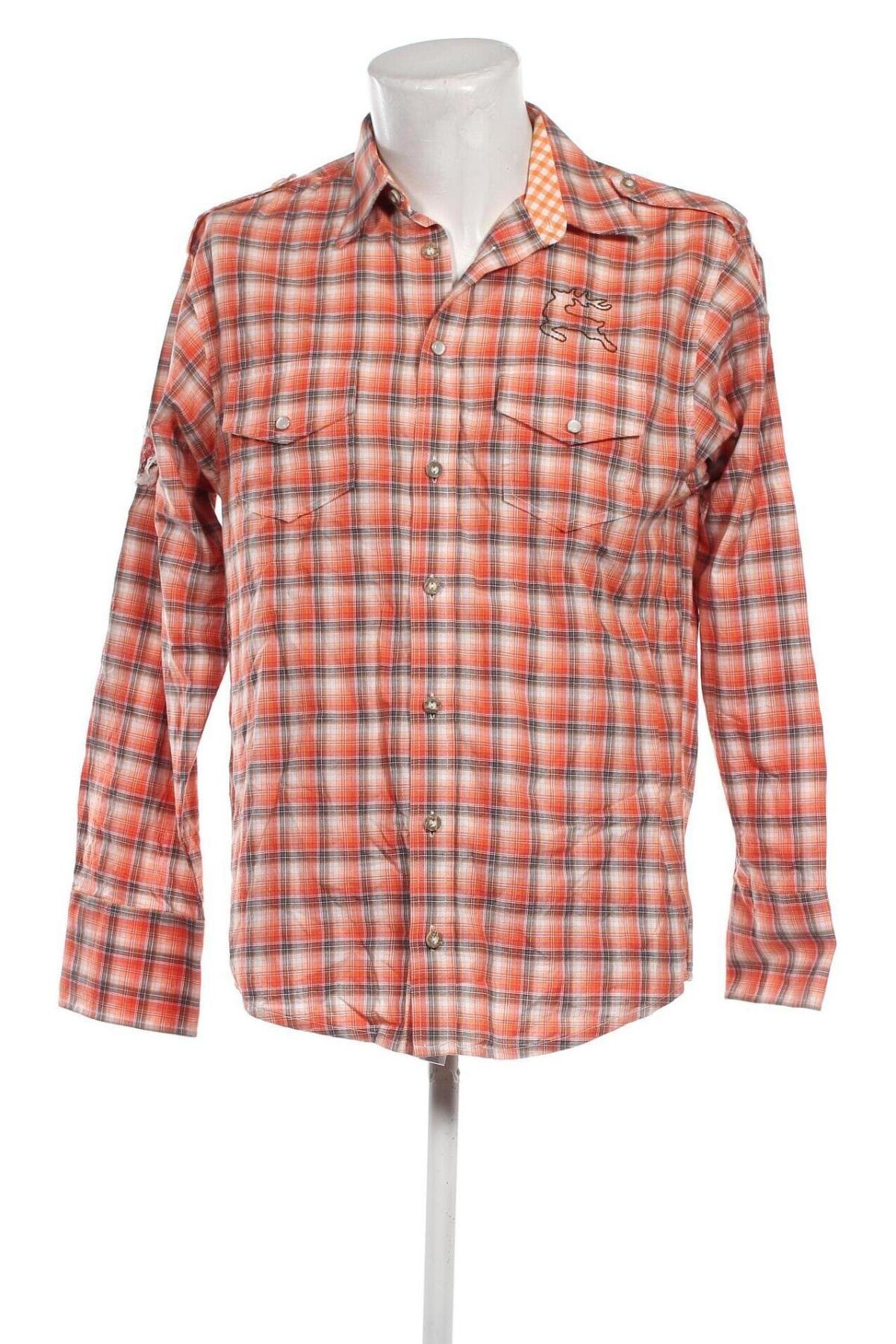 Ανδρικό πουκάμισο Os Trachten, Μέγεθος M, Χρώμα Πολύχρωμο, Τιμή 4,21 €