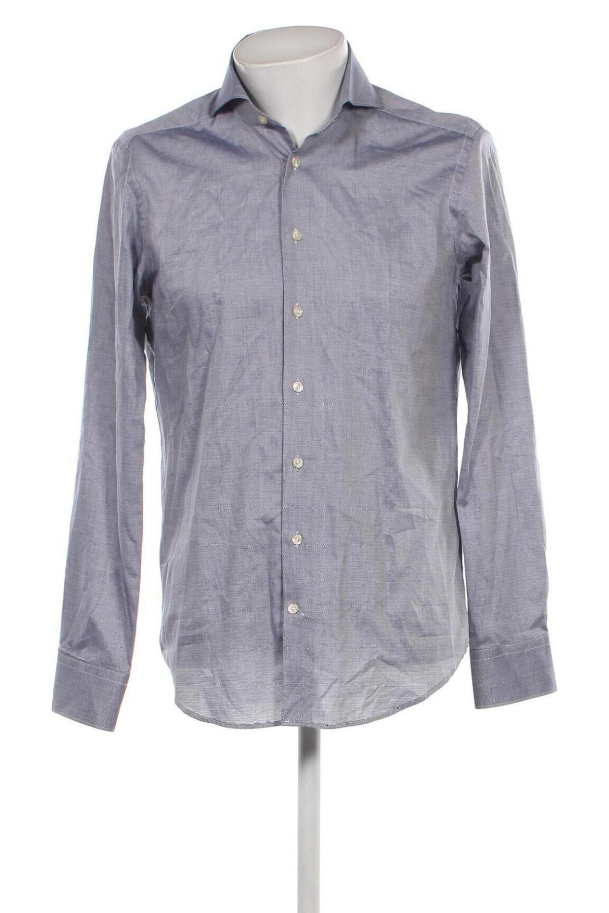 Ανδρικό πουκάμισο Rene Lezard, Μέγεθος M, Χρώμα Μπλέ, Τιμή 34,02 €